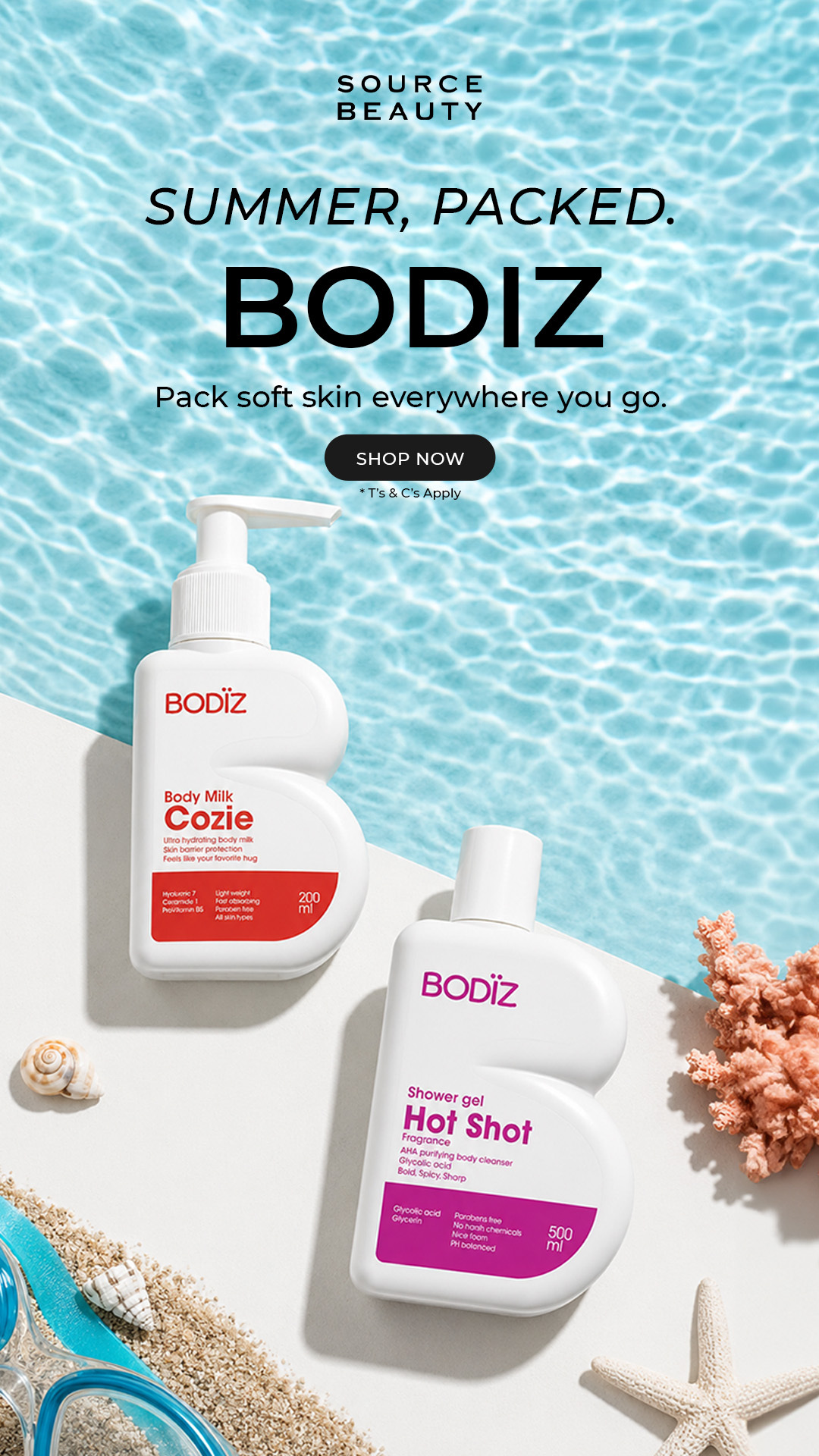 Source Beauty Facebook ad