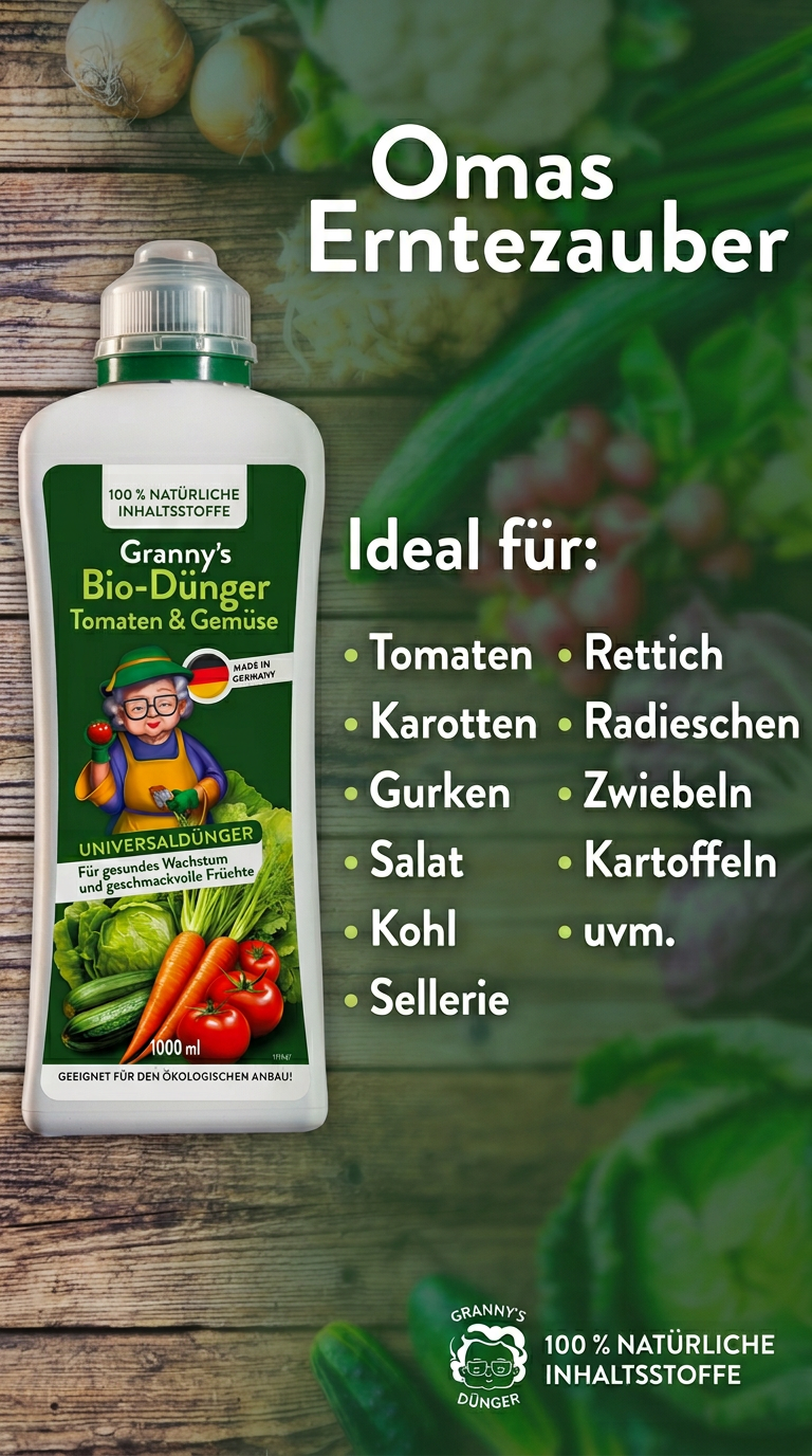 Granny's Bio-Dünger Facebook ad from Mar 5, 2026