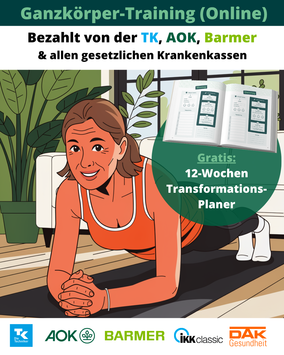 Medizen Fitness App Facebook ad