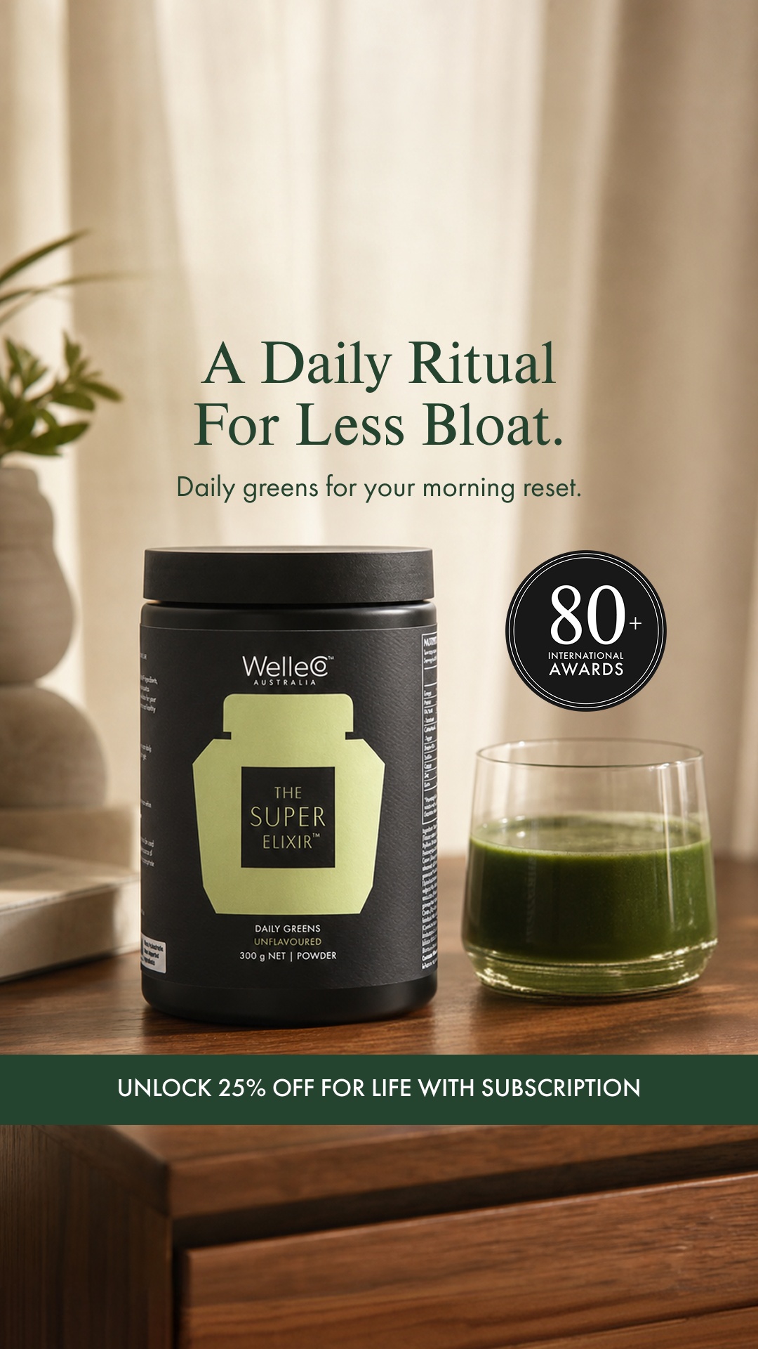 WelleCo Facebook ad