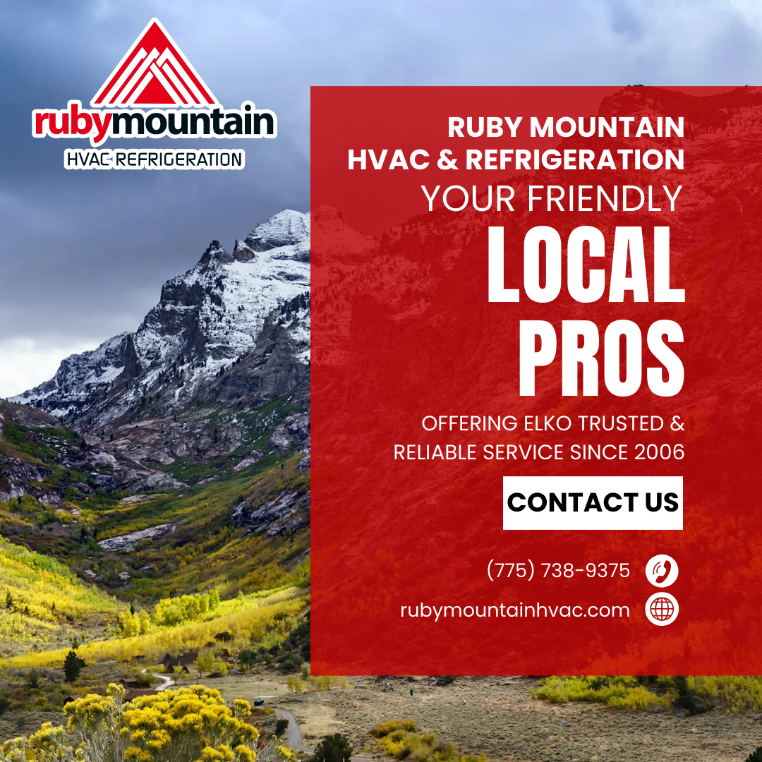 Ruby Mountain HVAC Facebook ad: Serving Elko Since 2006