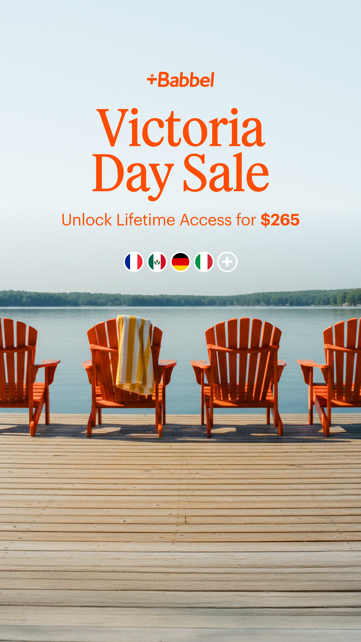 Babbel Facebook ad