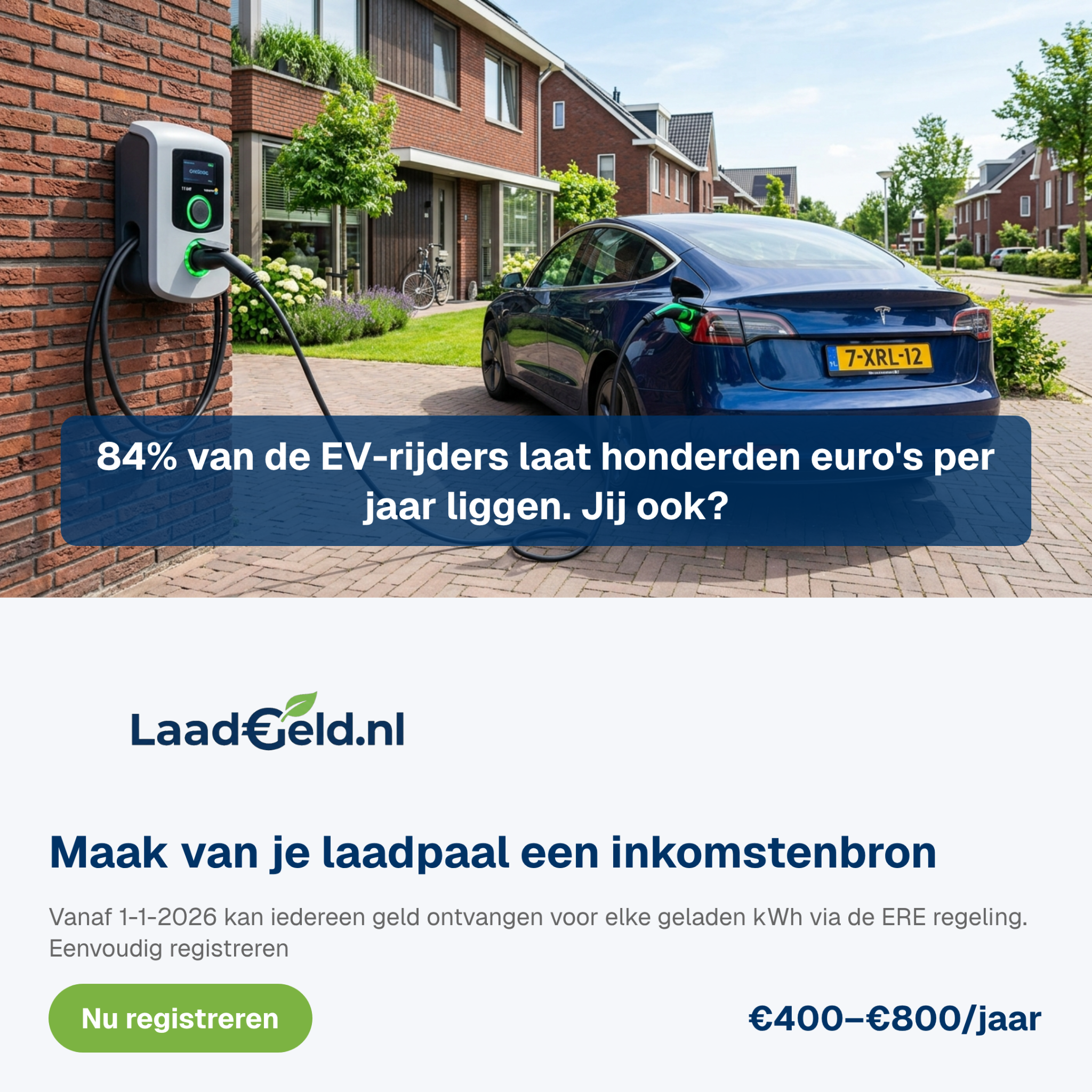 Laadgeld.nl Facebook ad from May 28, 2026