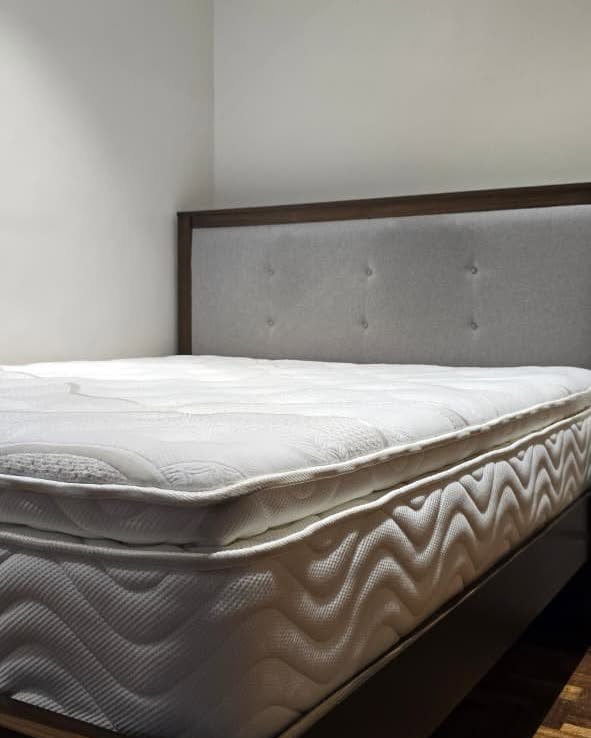 Nomads Yurts Facebook ad: bed set