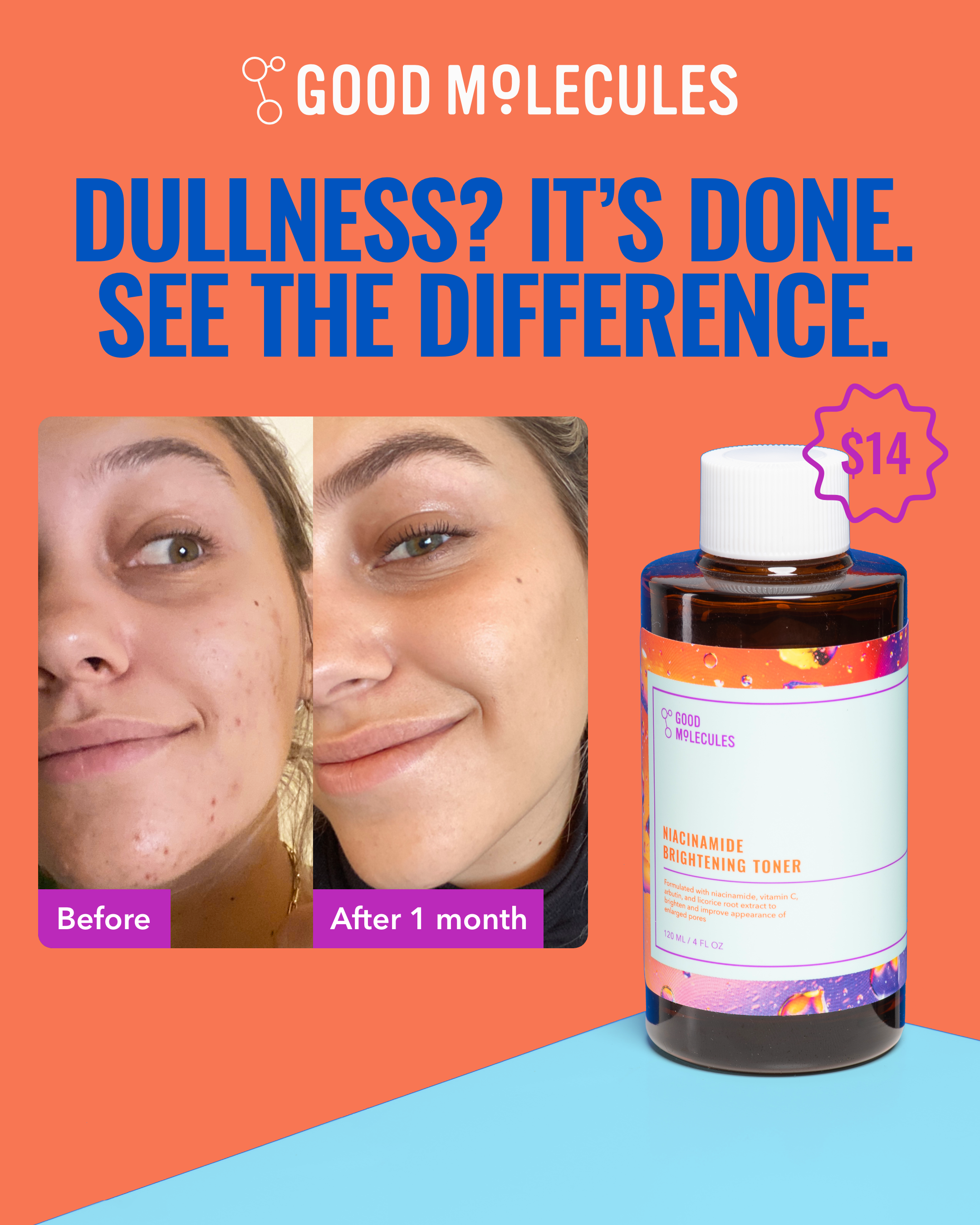 Good Molecules Facebook ad