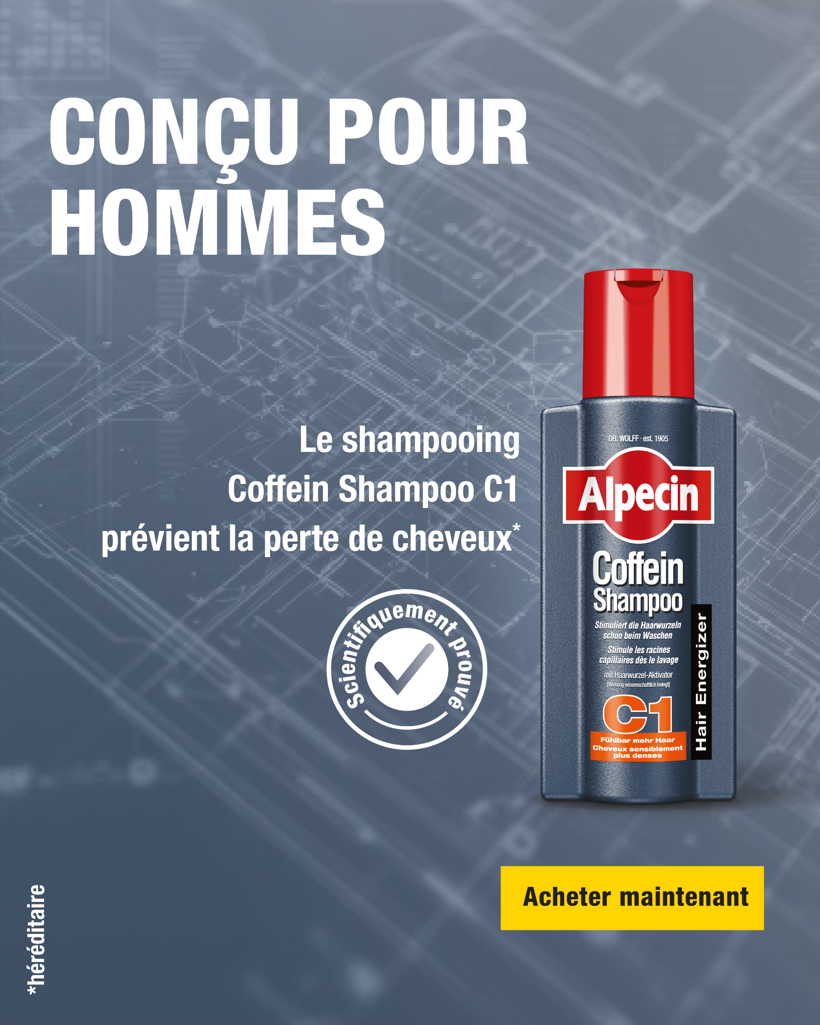 Alpecin Facebook ad