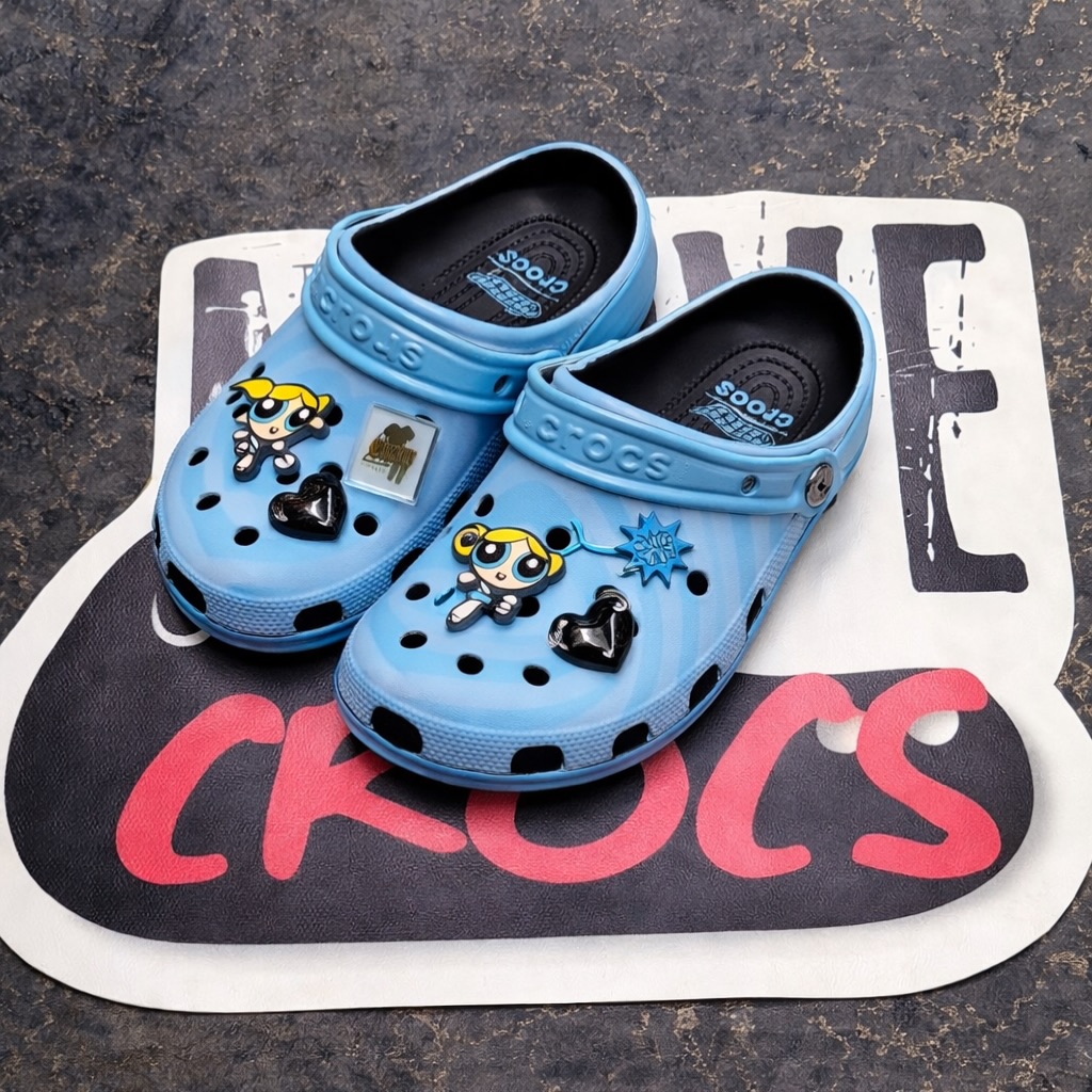 Novella.clth Facebook ad: CROCS STOCK AVAILABLE