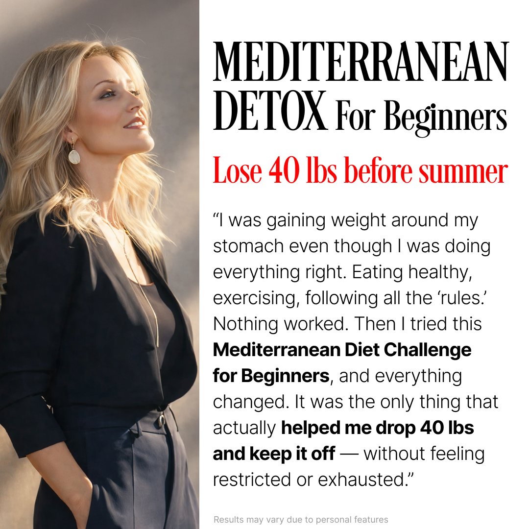 Mediterranean Diet for Beginners Facebook ad