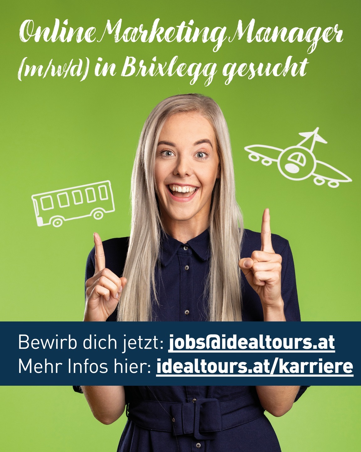 Idealtours Facebook ad: Online Marketing Manager (m/w/d) Brixlegg