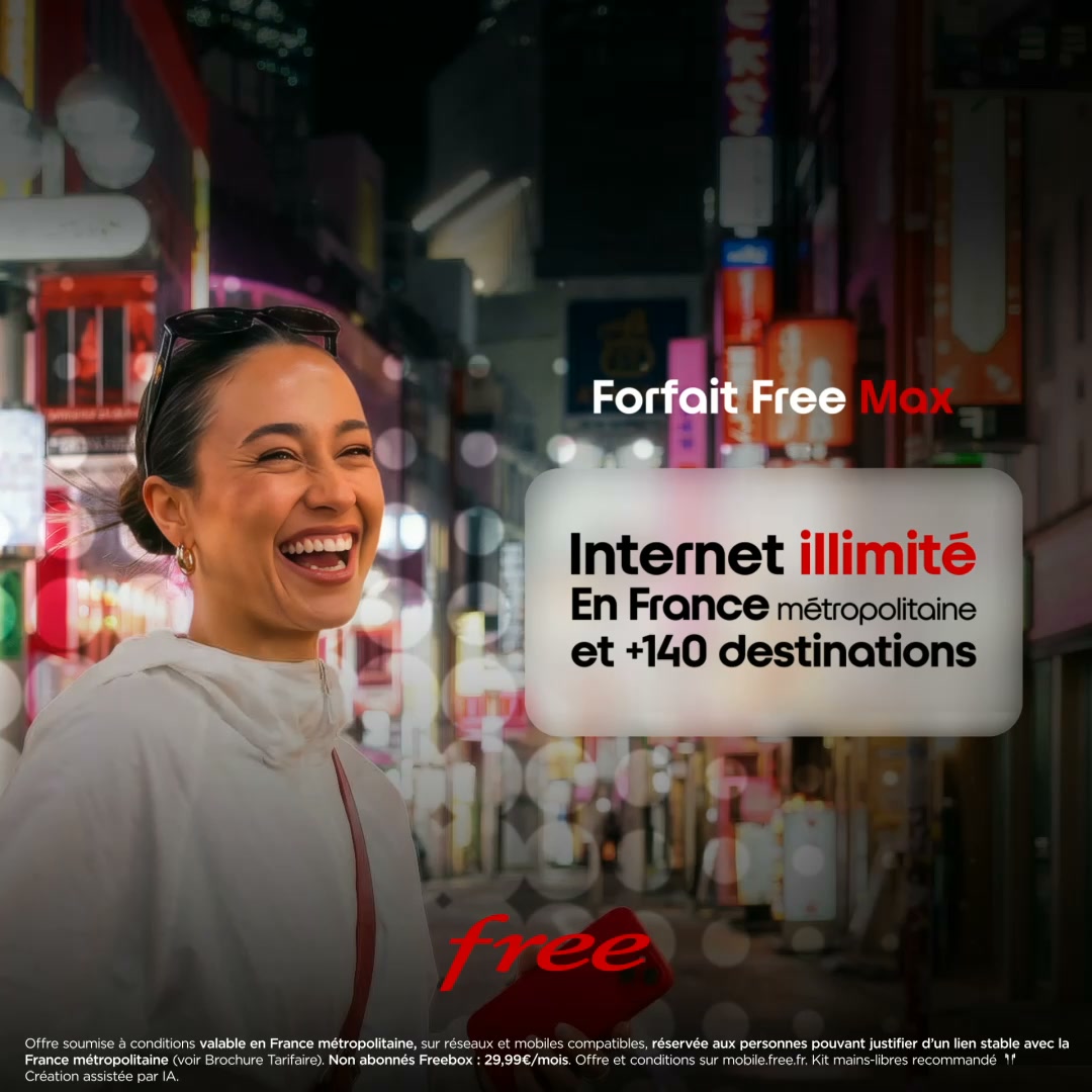 Free Facebook ad: Découvrez le Forfait Free Max