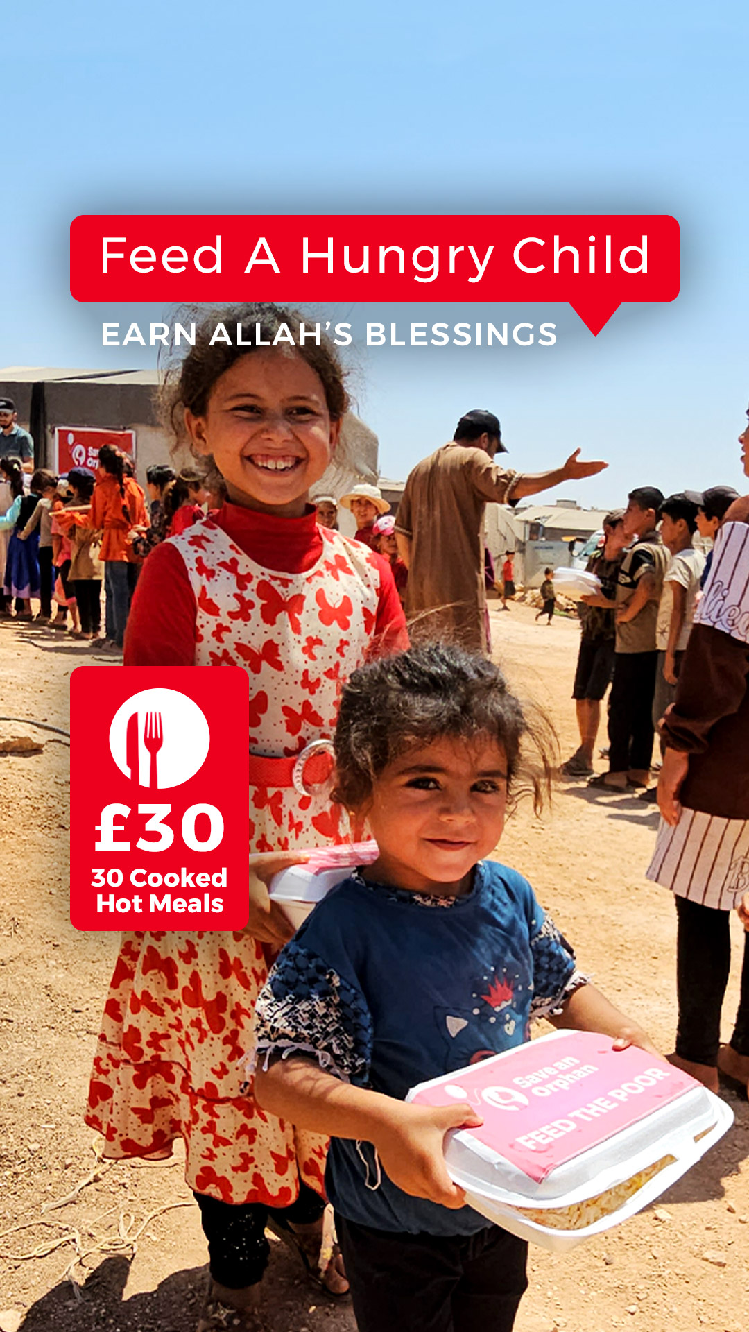 Save An Orphan Facebook ad