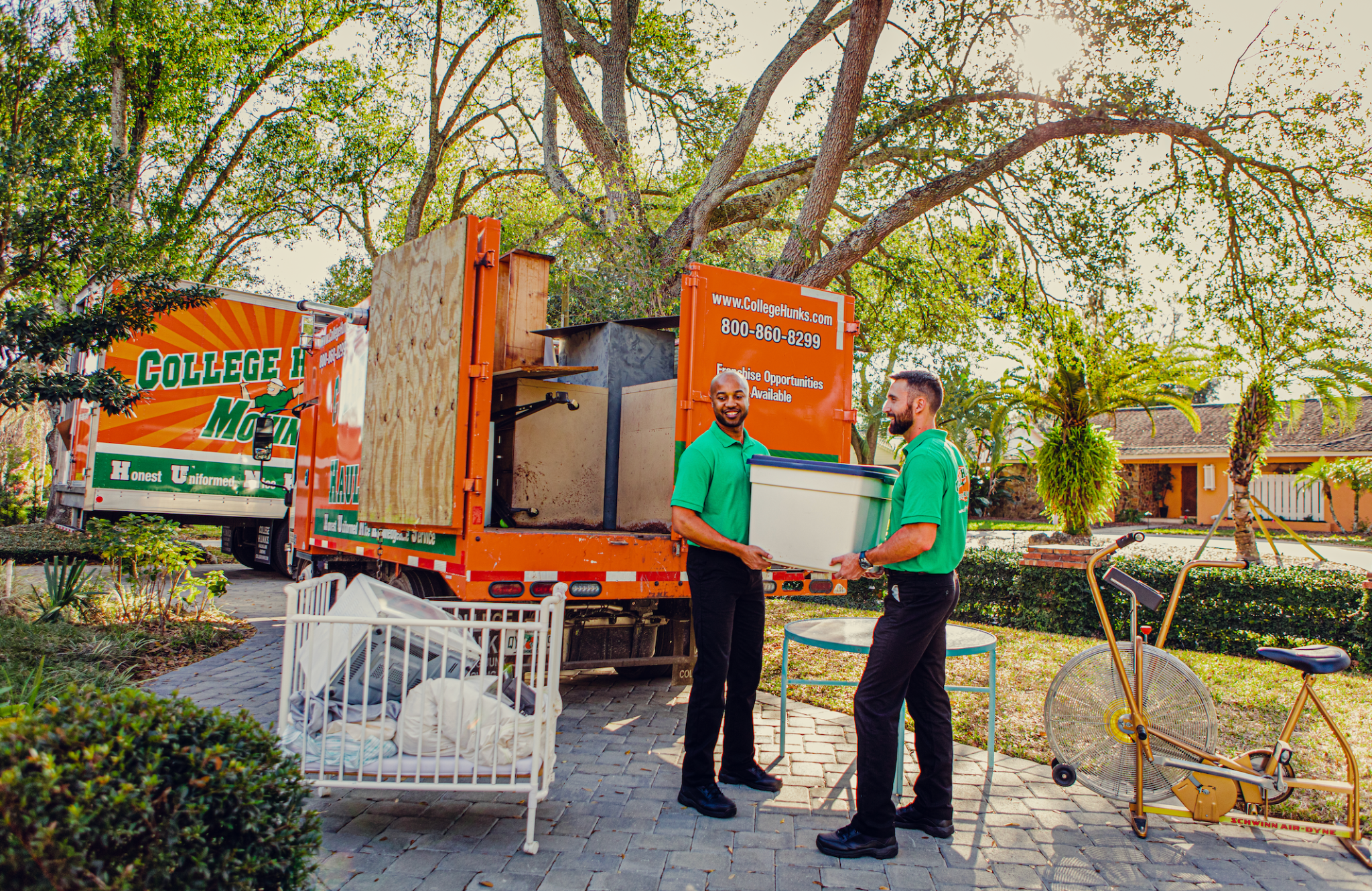 College Hunks Hauling Junk and Moving Hartford Facebook ad