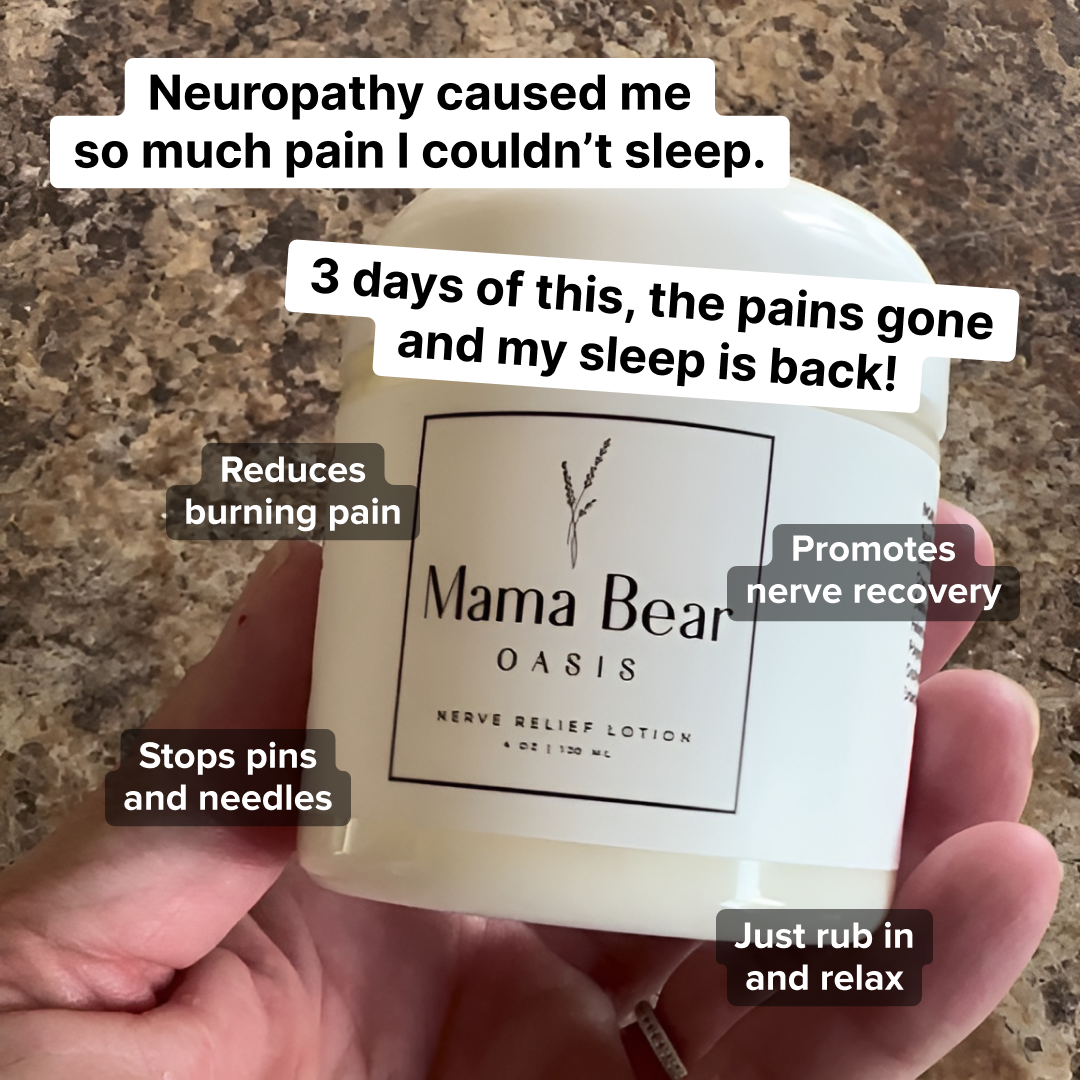 Mama Bear Oasis Facebook ad: Take back your life and start living pain-free.