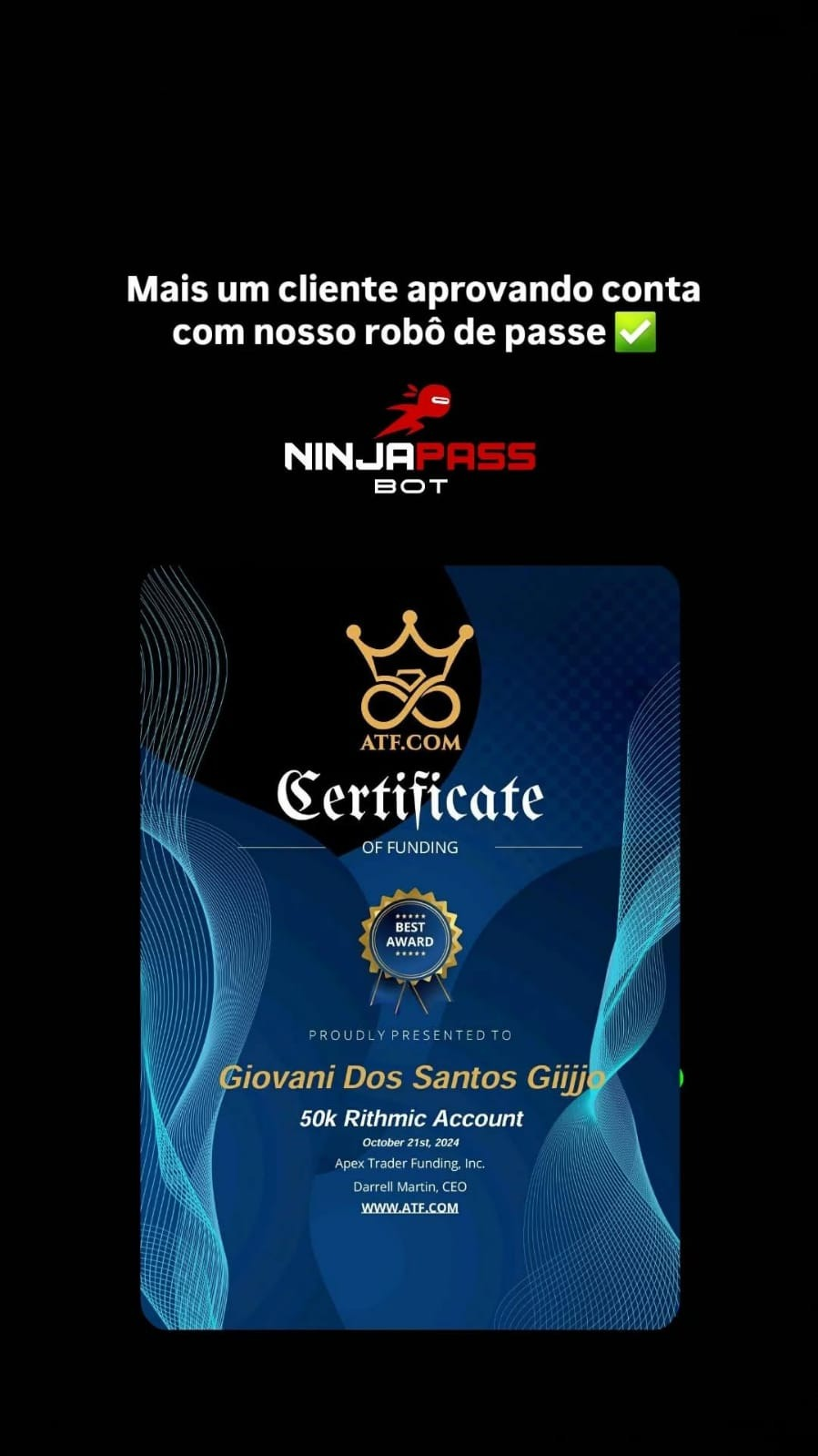 Felipe Pereira Facebook ad from Jul 14, 2026