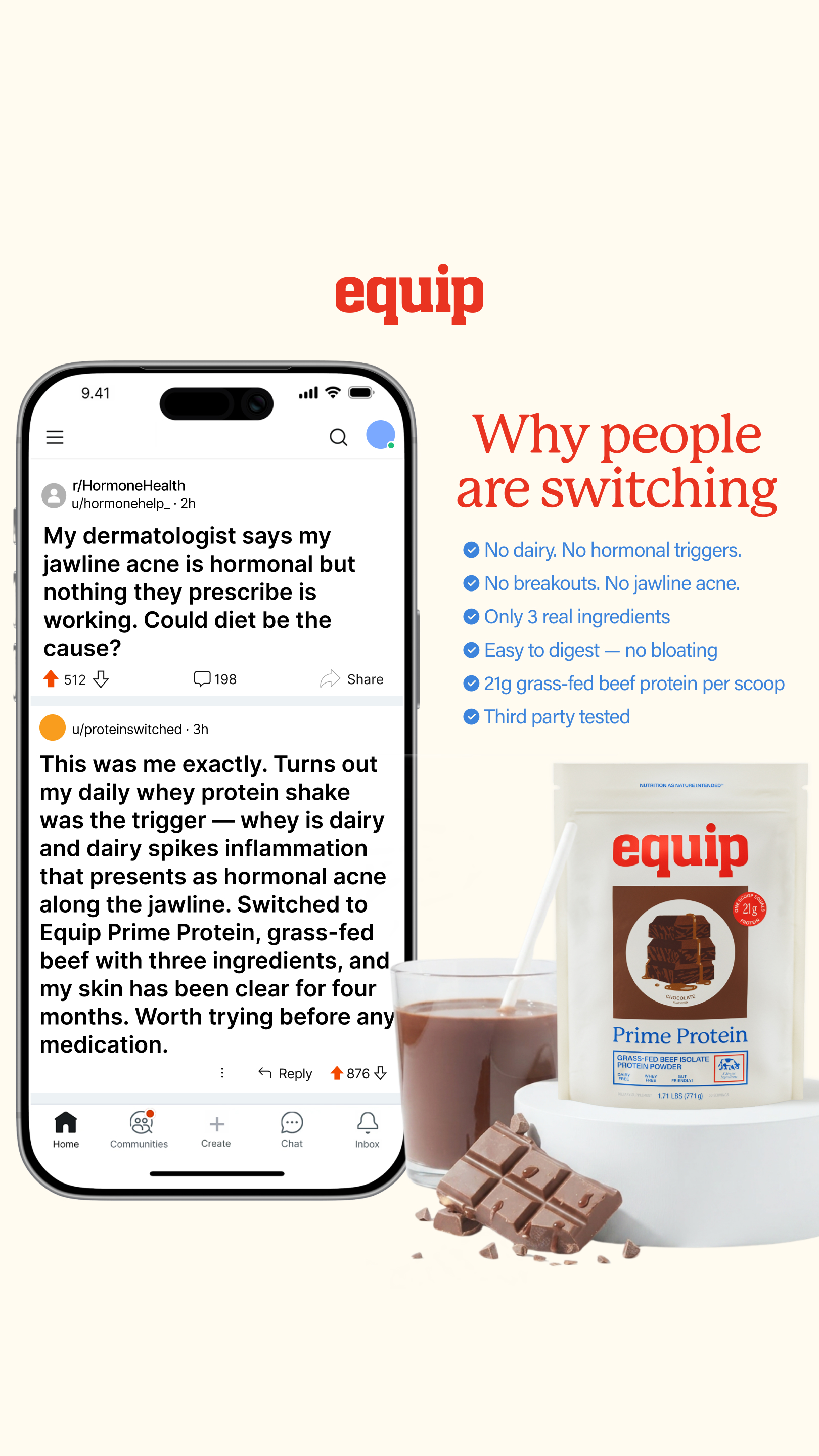 Equip Facebook ad