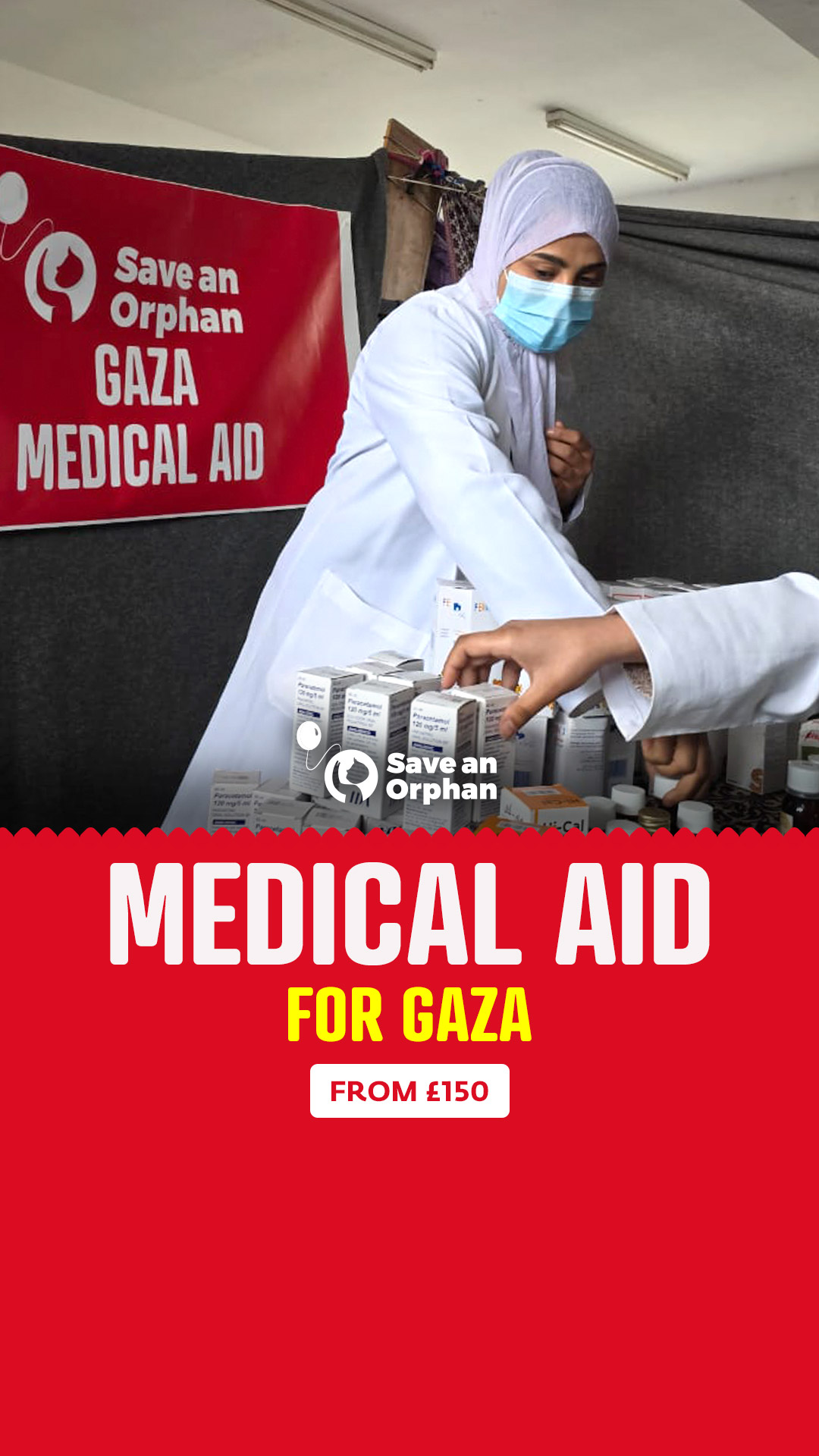 Save An Orphan Facebook ad