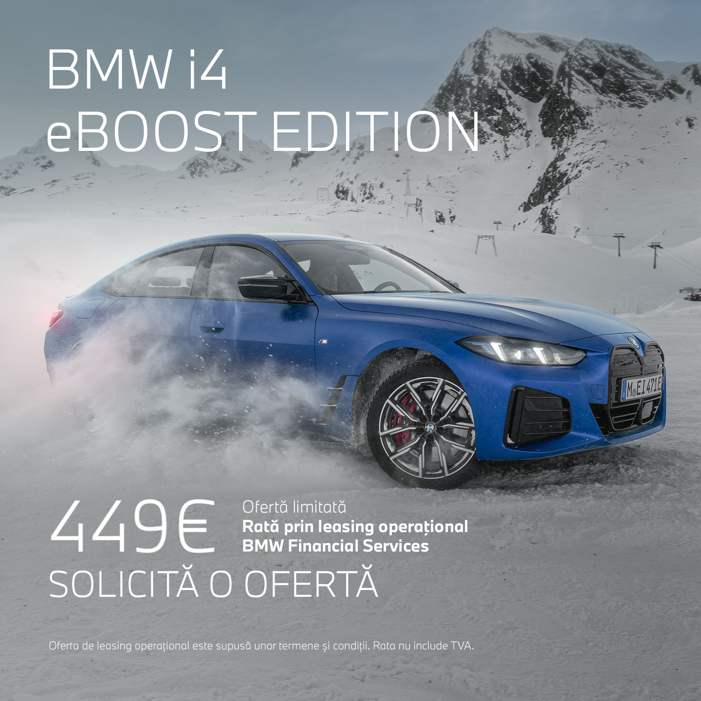 BMW Grup West Premium Facebook ad: Descoperă modelele electrice BMW cu autonomie electrică…