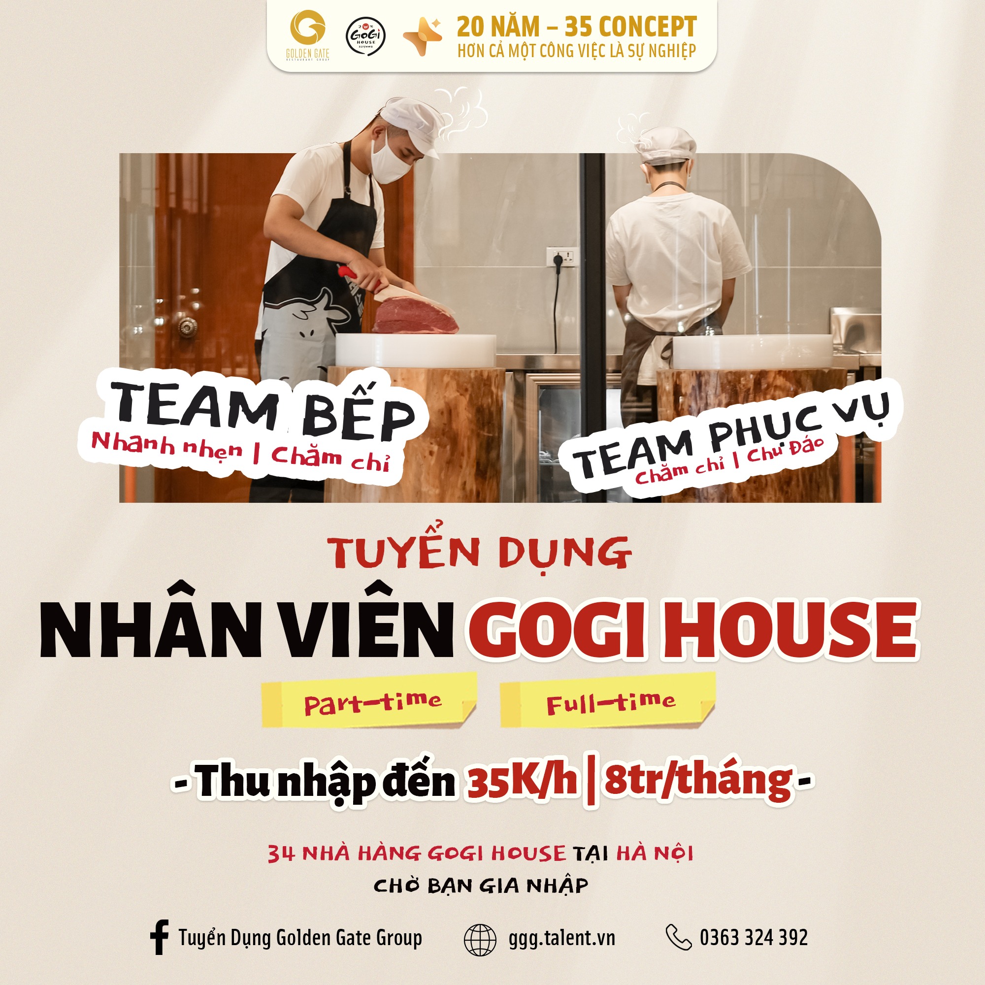 Tuyển Dụng Golden Gate Group Facebook ad