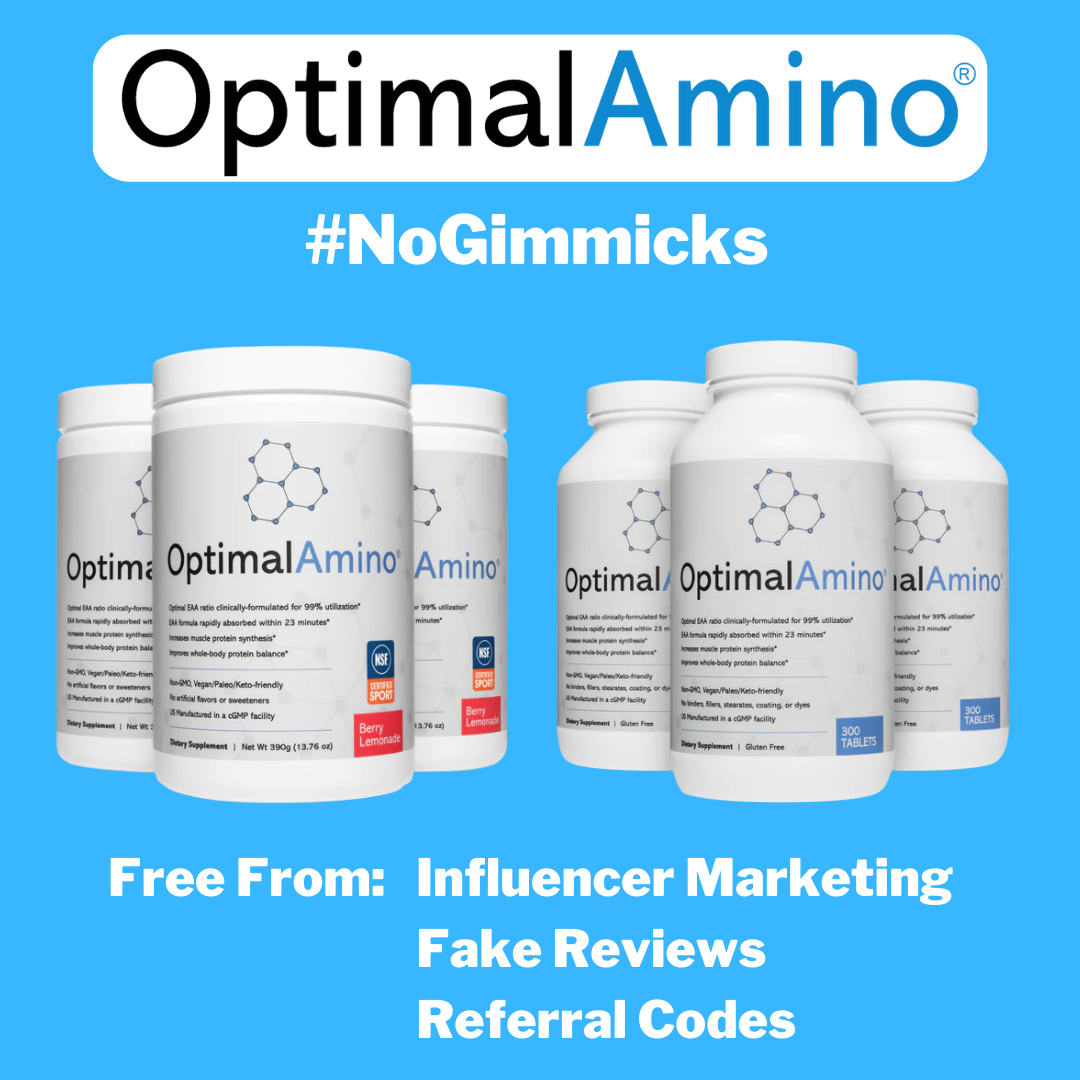 OptimalAmino Facebook ad