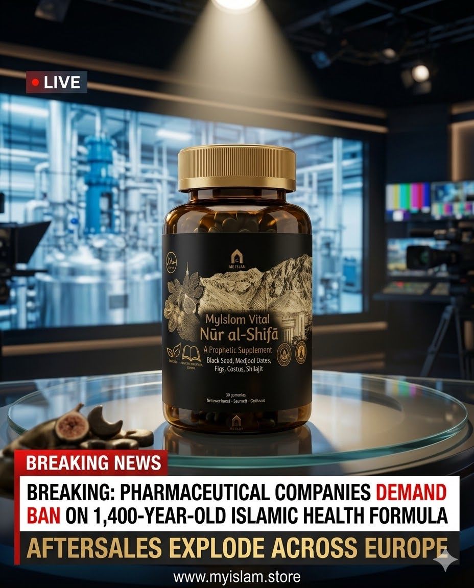 My Islam Store Facebook ad: BREAKING: Pharmaceutical Companies Demand Ban on…