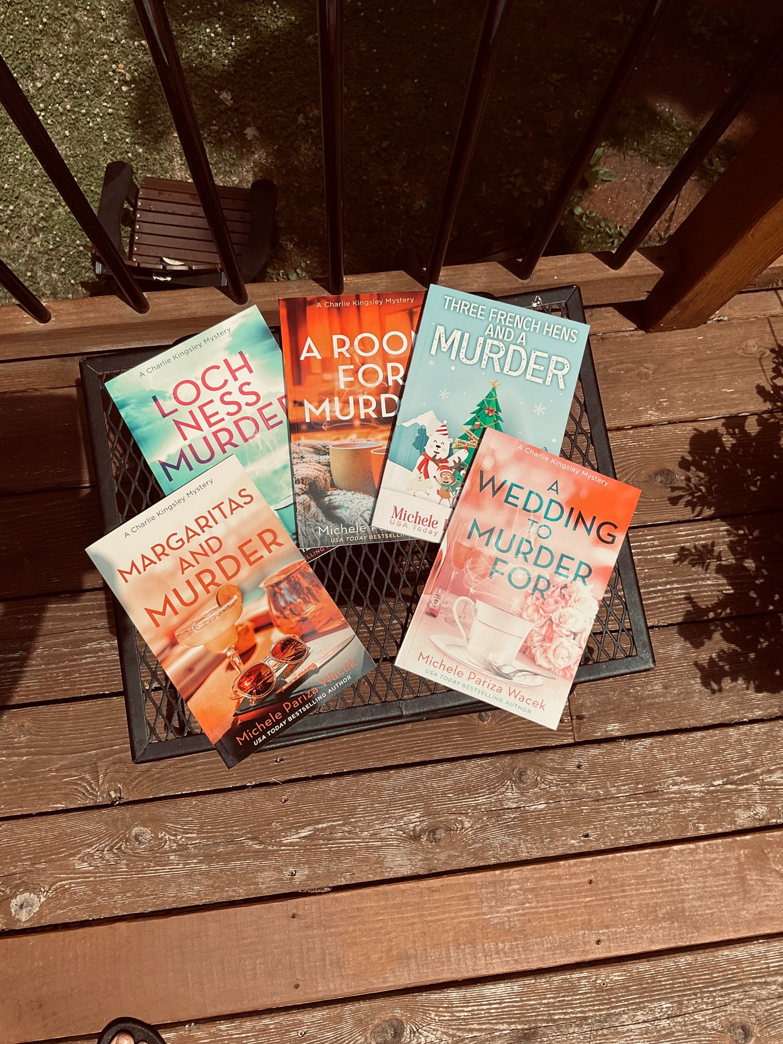 Michele Pariza Wacek Mystery Author Facebook ad from Jun 30, 2026