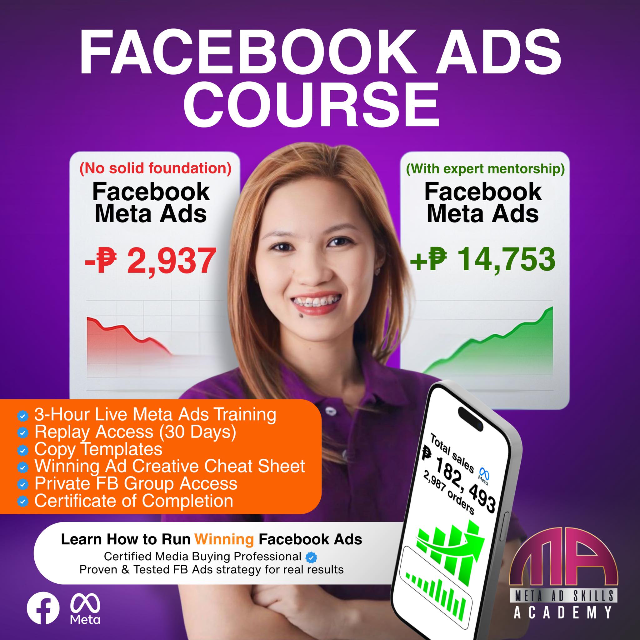 Meta Ad Skills Academy Ph Facebook ad: Why Most People Don’t Earn From Facebook Ads…
