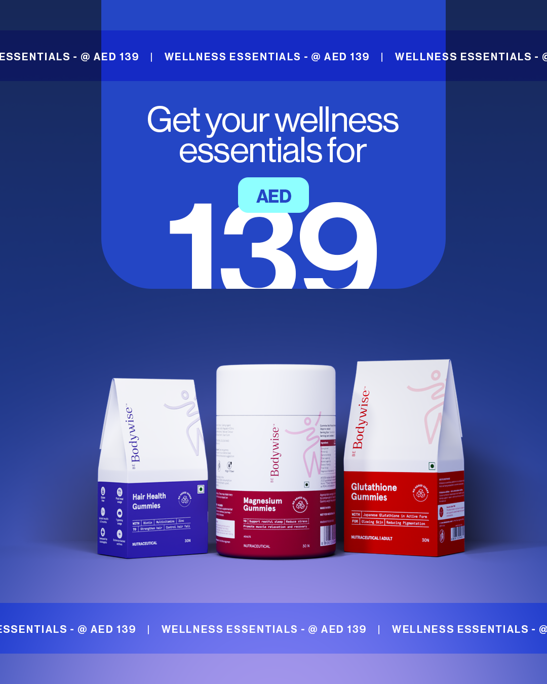 Be Bodywise AE Facebook ad