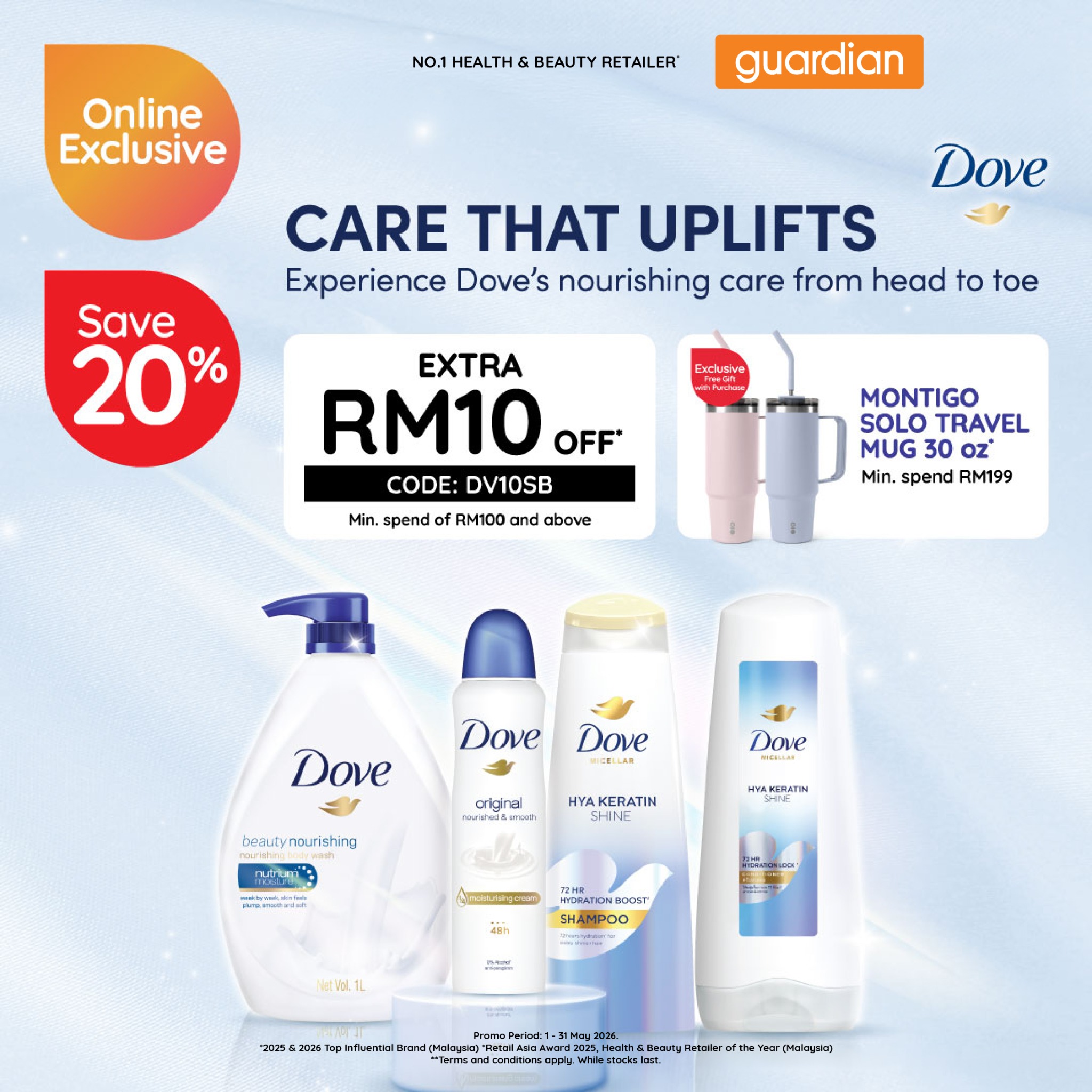 Guardian Health & Beauty Facebook ad
