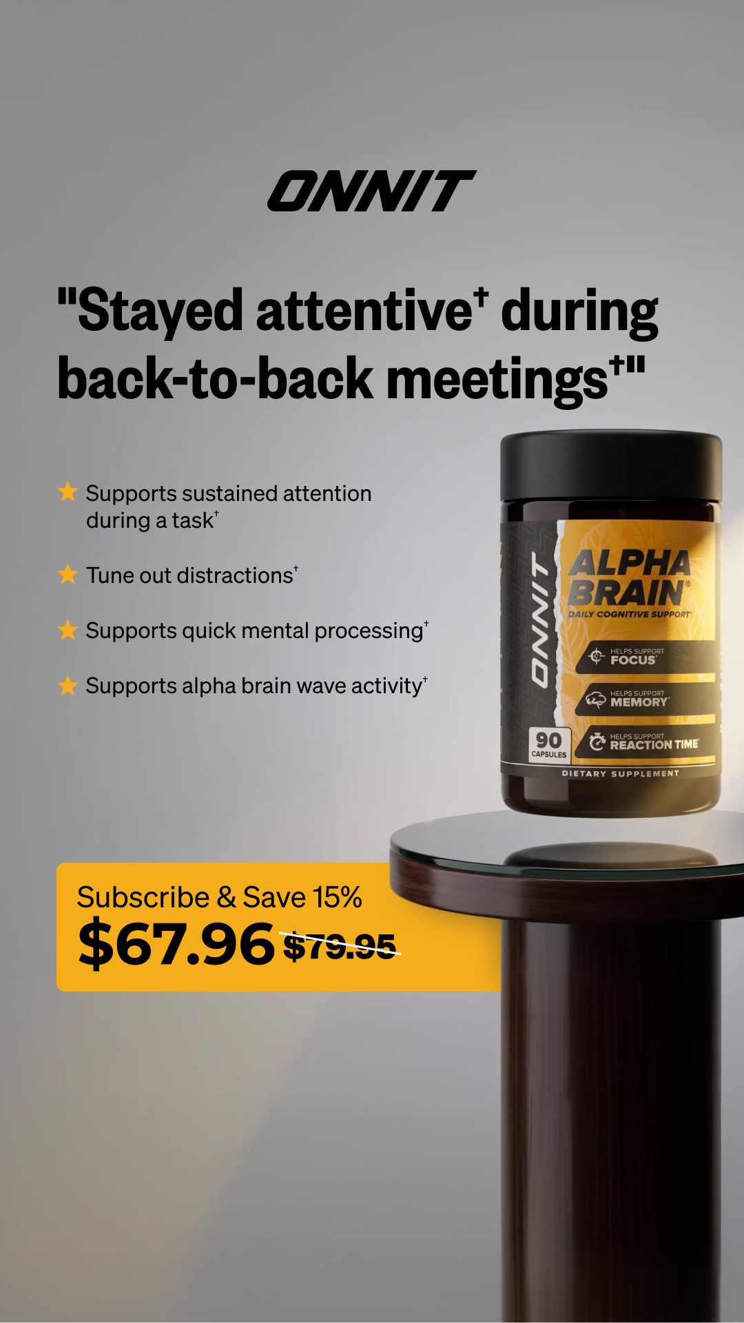 Onnit Facebook ad