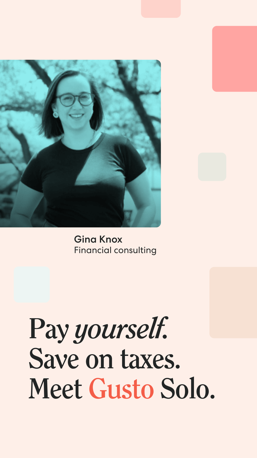 Gusto Facebook ad