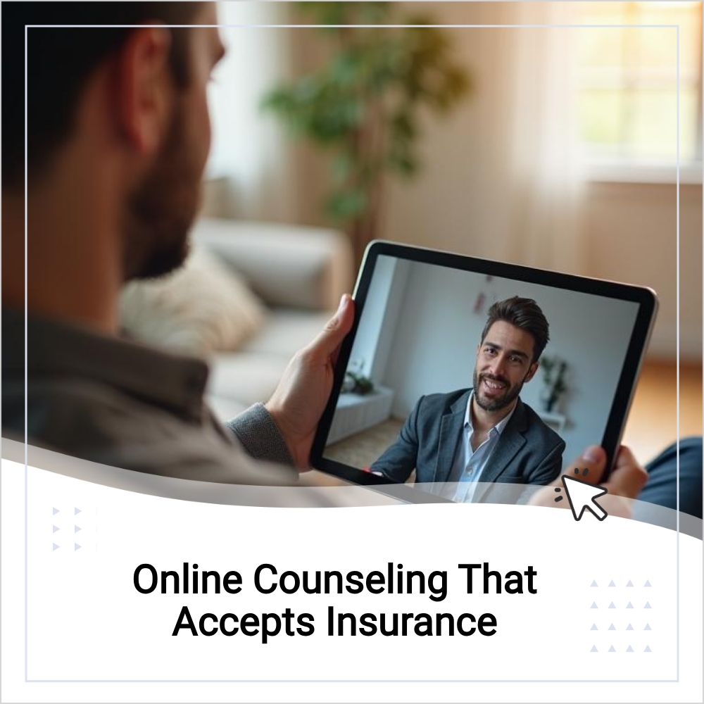 SearchConnect Revolution Facebook ad: Online Counseling That Accepts Insurance...