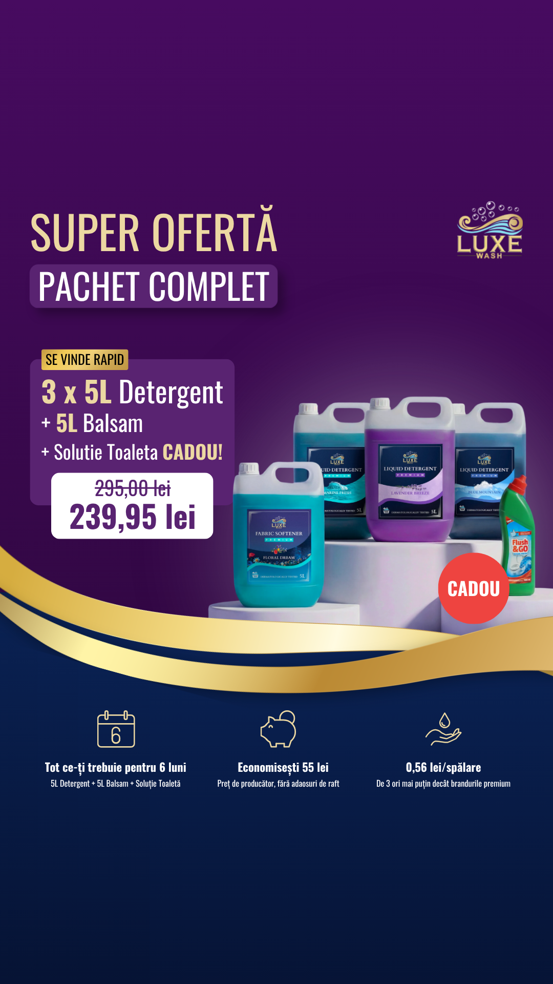 Luxe Wash Facebook ad