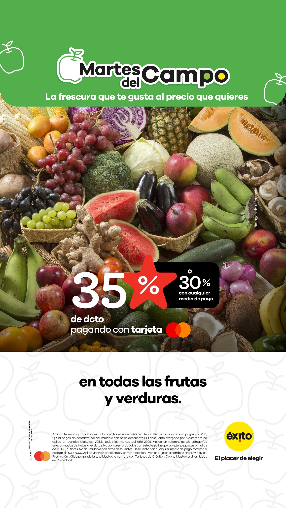 Éxito Facebook ad