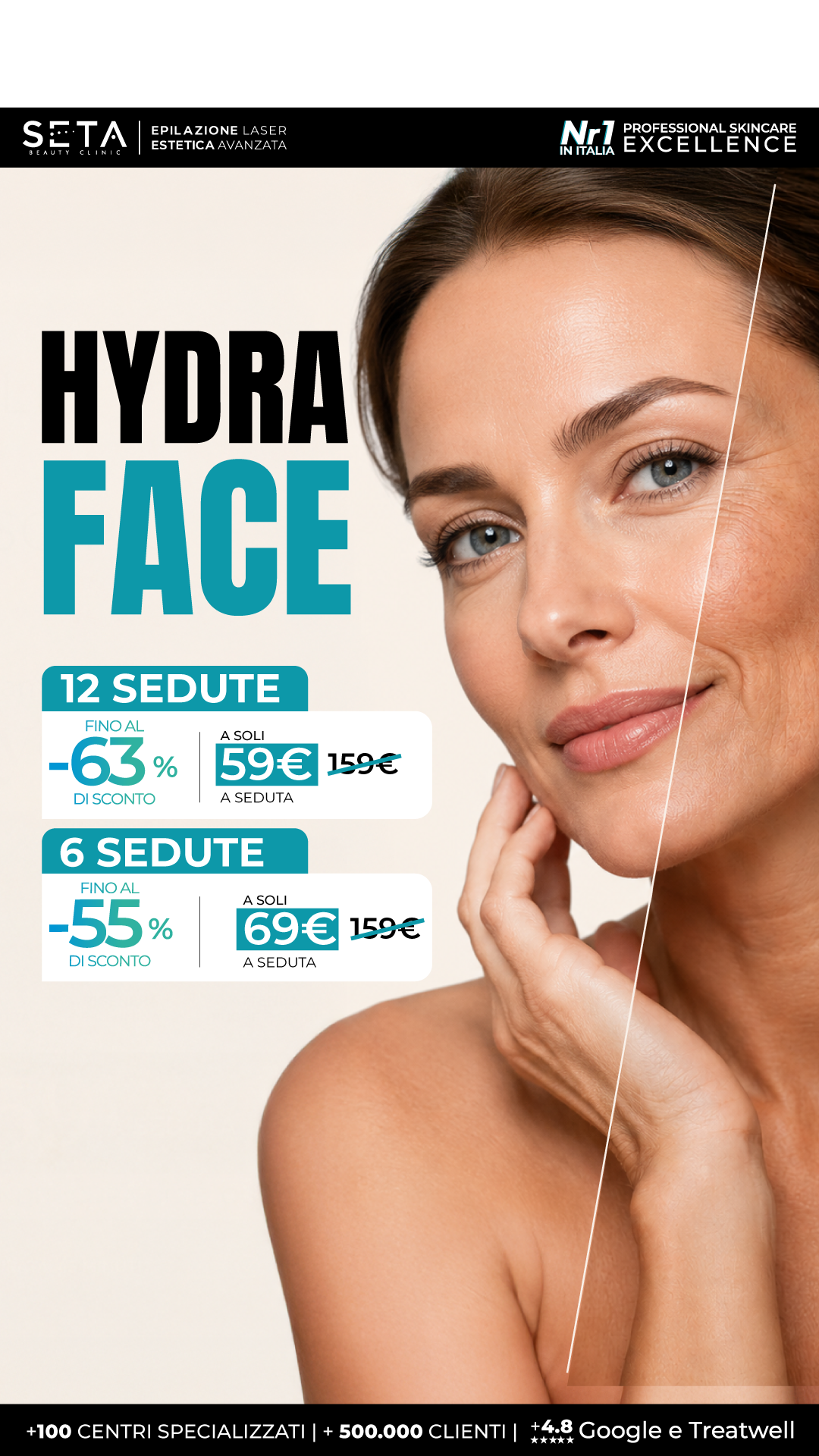 Seta Beauty Benevento Facebook ad from May 6, 2026