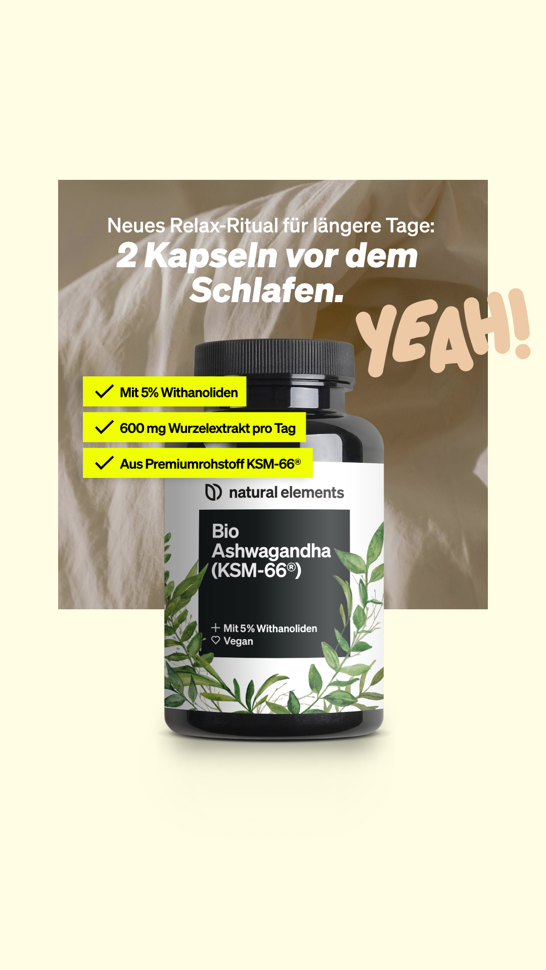 natural elements Facebook ad