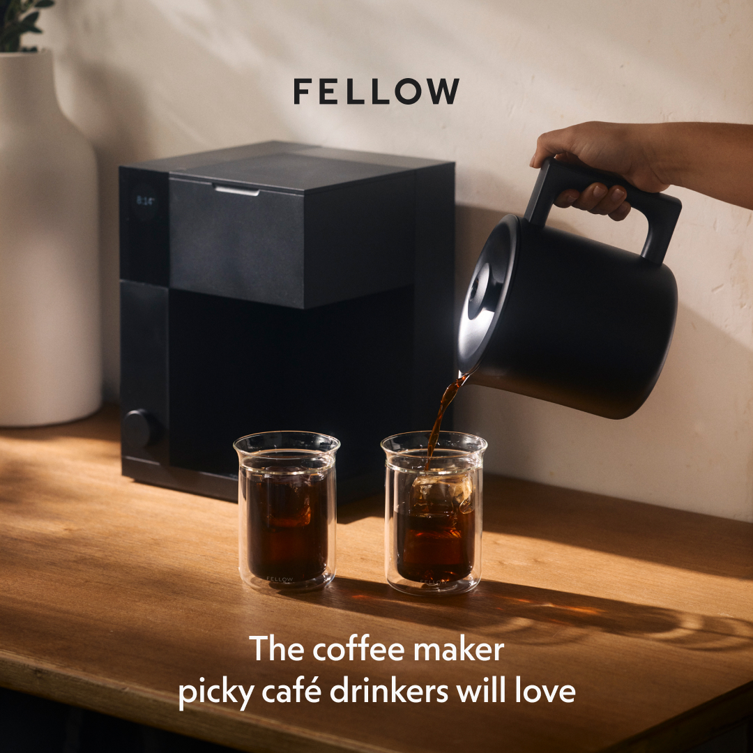 Fellow Facebook ad: Pour-over thinking, built in.