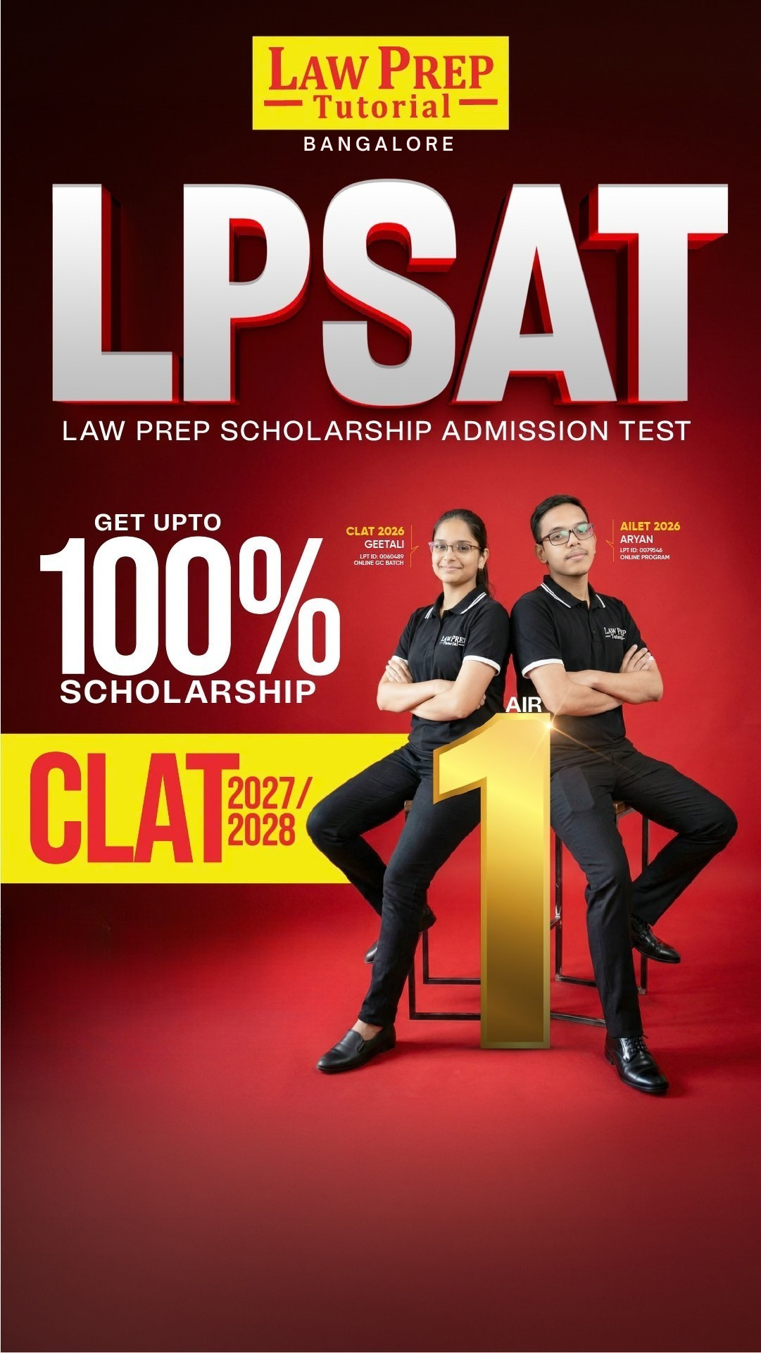 Law Prep Tutorial Bangalore Facebook ad from Apr 7, 2026