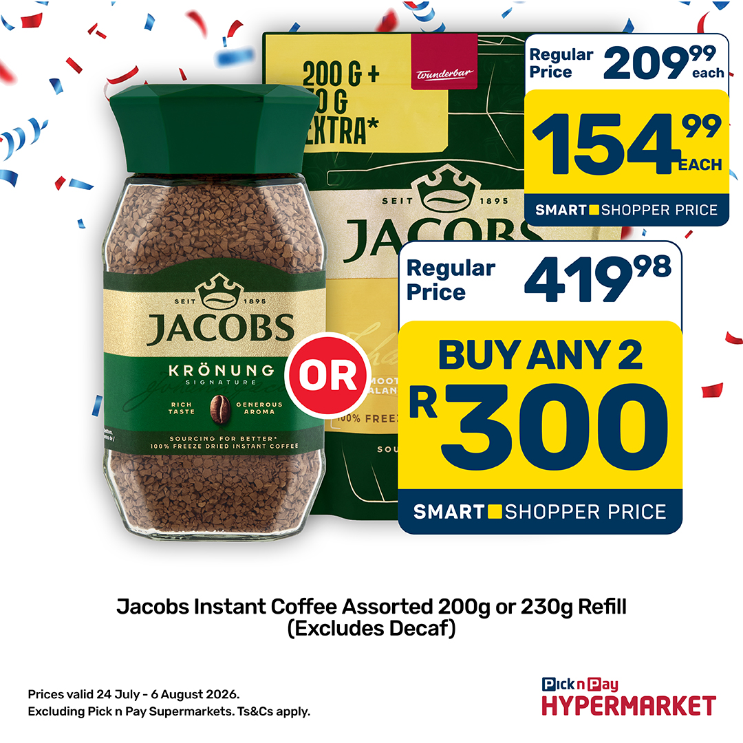 Pick n Pay Hypermarket Facebook ad: Our birthday is a BIGGER deal for every…