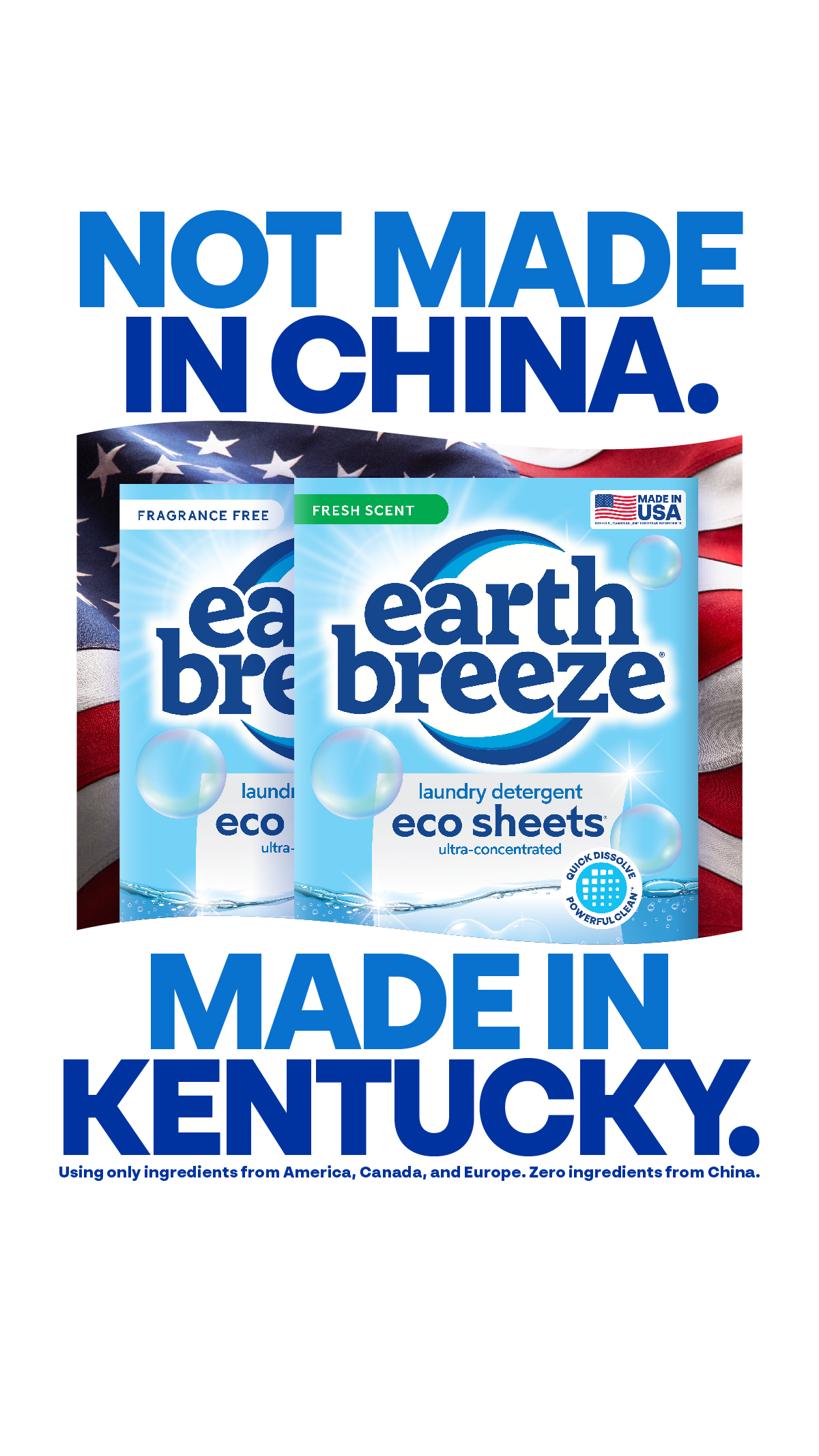 Earth Breeze Facebook ad