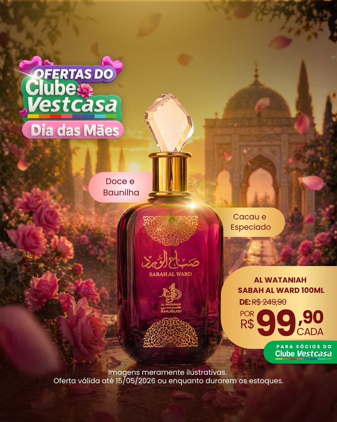 Mega Vestcasa Taubaté Facebook ad: Clube Vestcasa, Um clube inteiro de vantagens