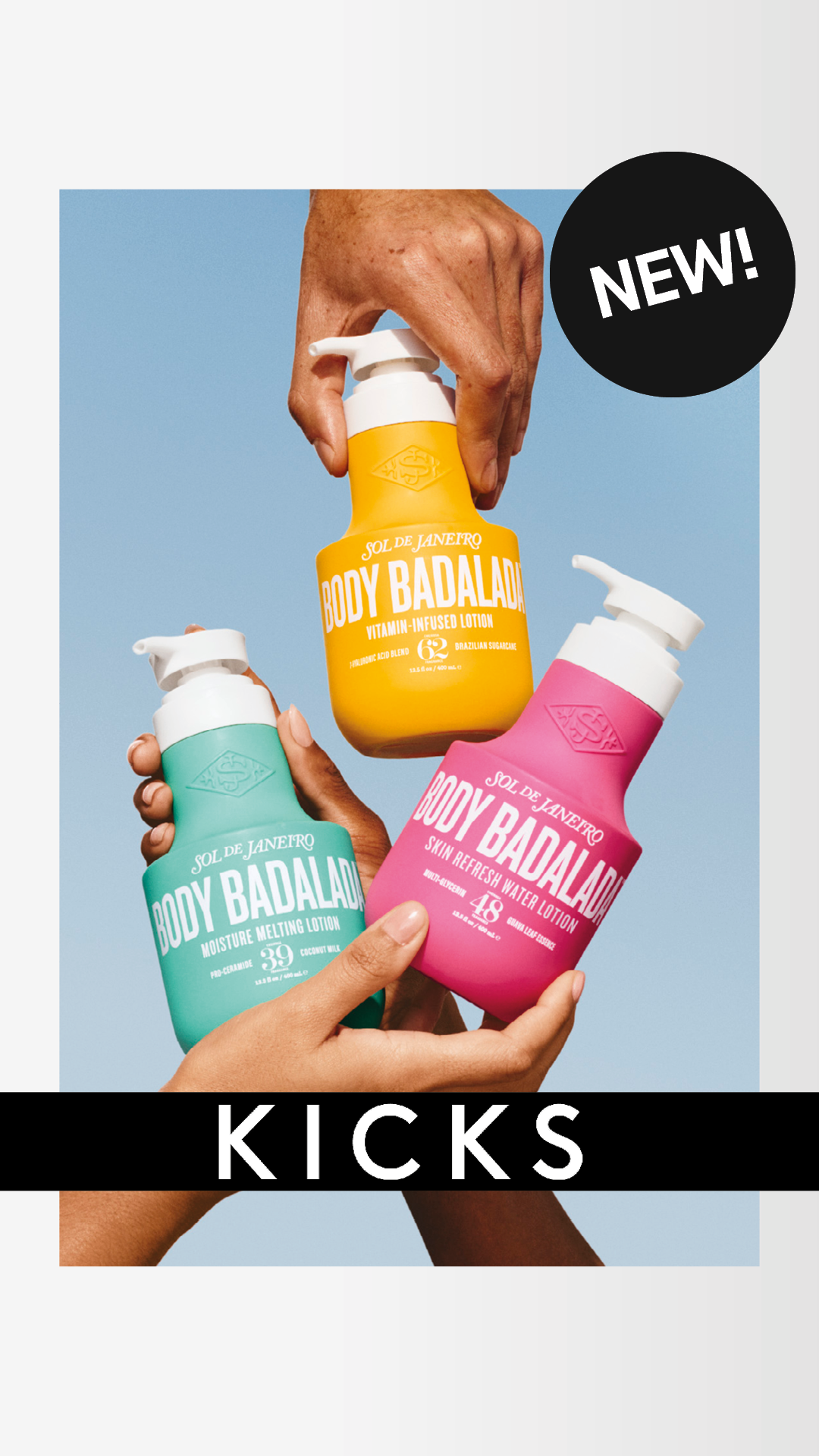 KICKS Facebook ad