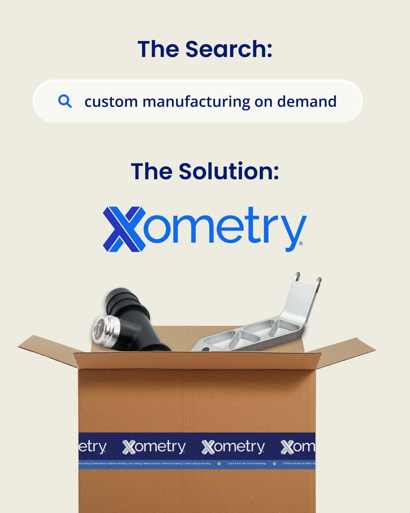 Xometry Facebook ad