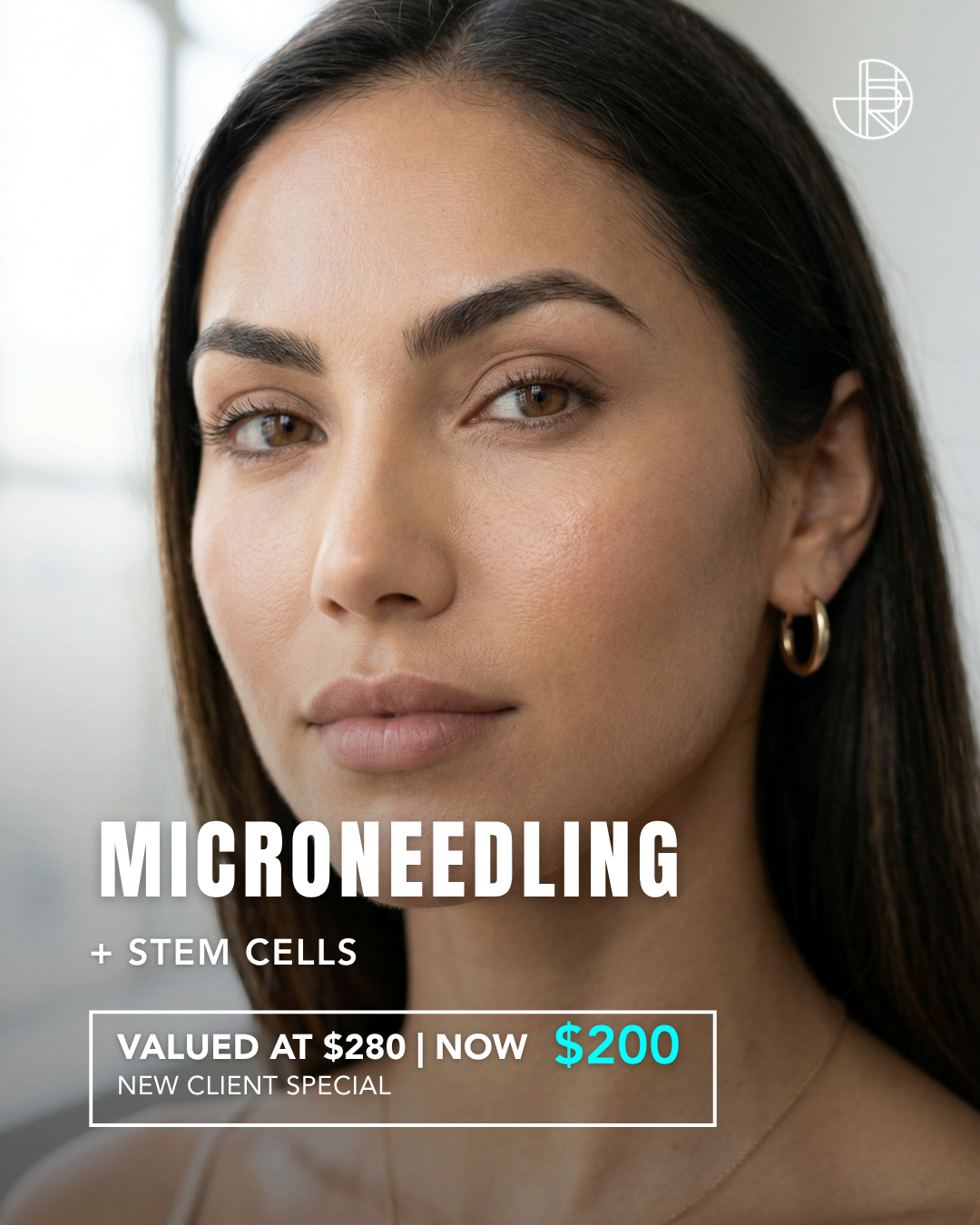 Redefine Studios Las Vegas Facebook ad: Tighten and Smooth Your Face