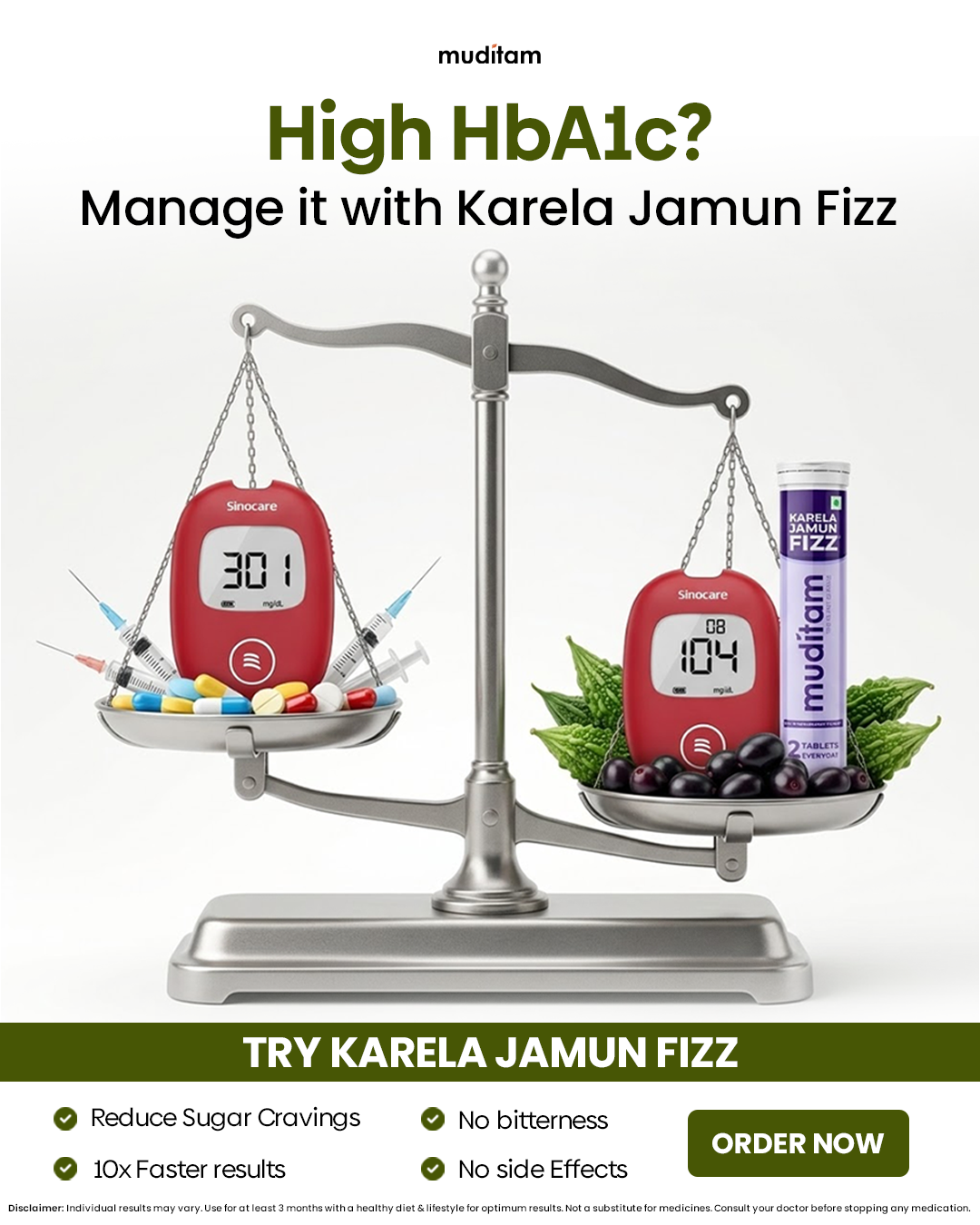 Muditam Ayurveda Facebook ad