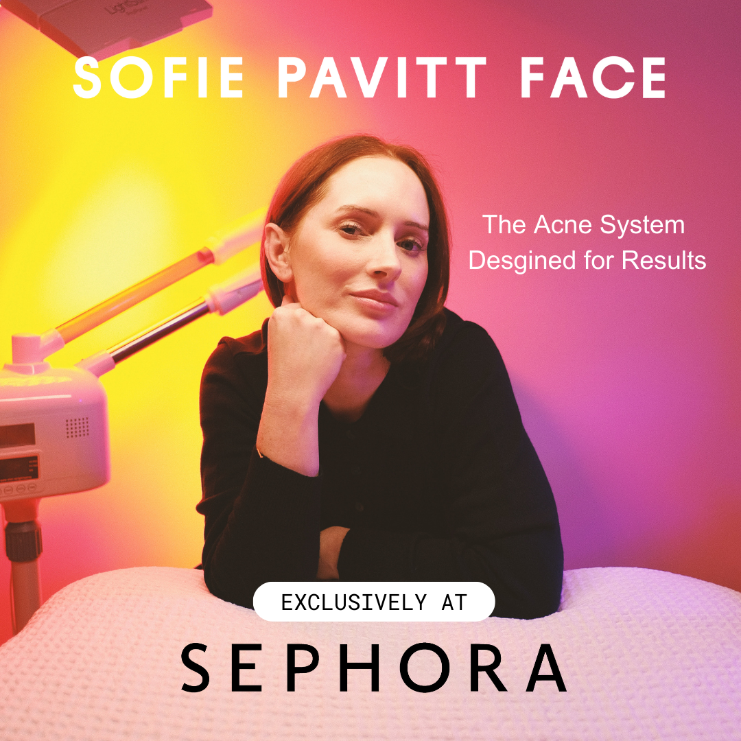 Sofie Pavitt Face Facebook ad