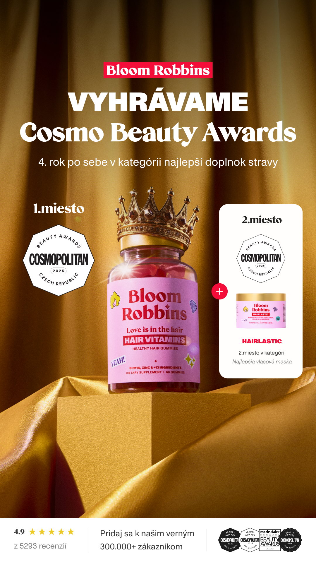 Bloom Robbins SK/CZ Facebook ad