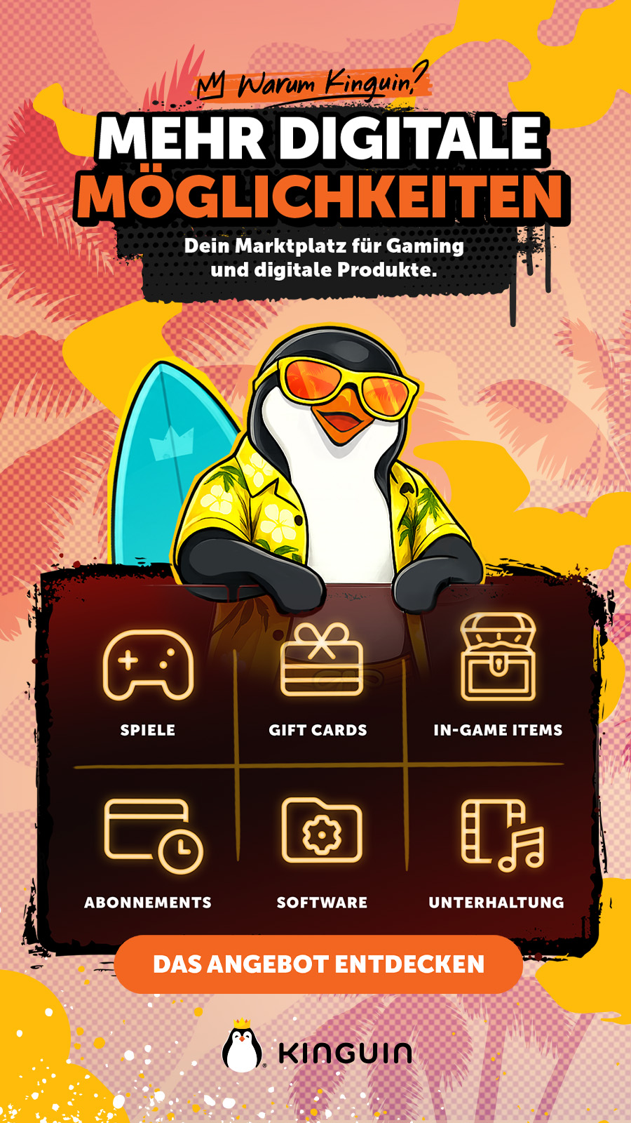 Kinguin Facebook ad