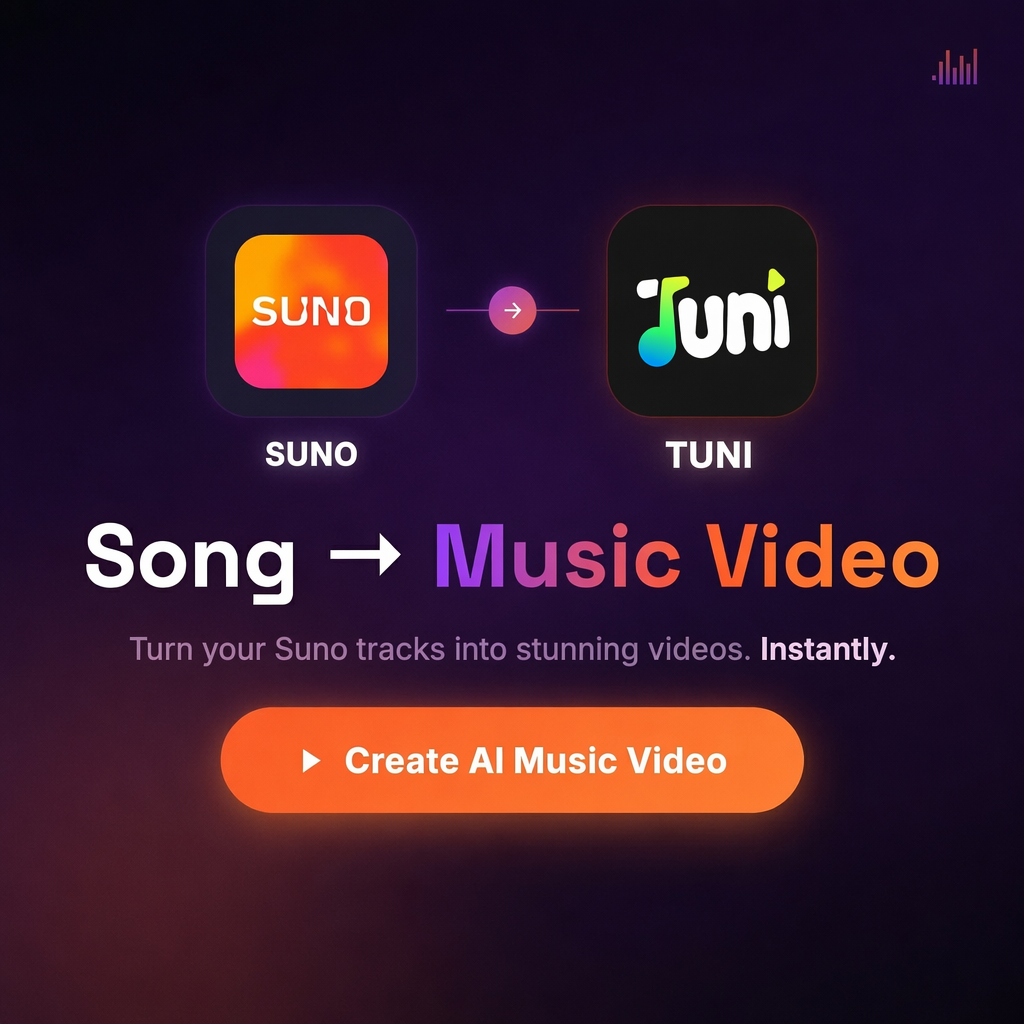 Hrjtyj Facebook ad: Tuni - AI MV Video Maker