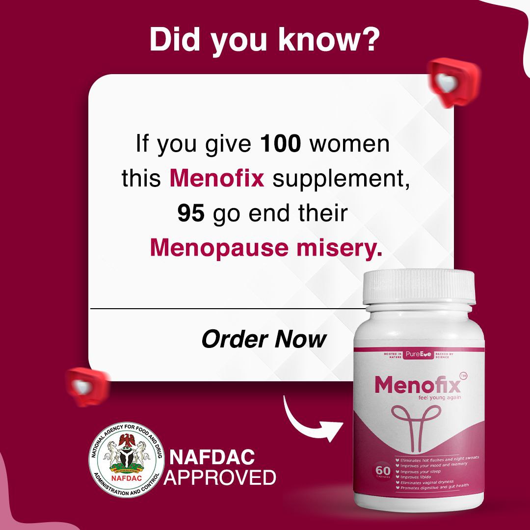 Menopause Clinic Facebook ad