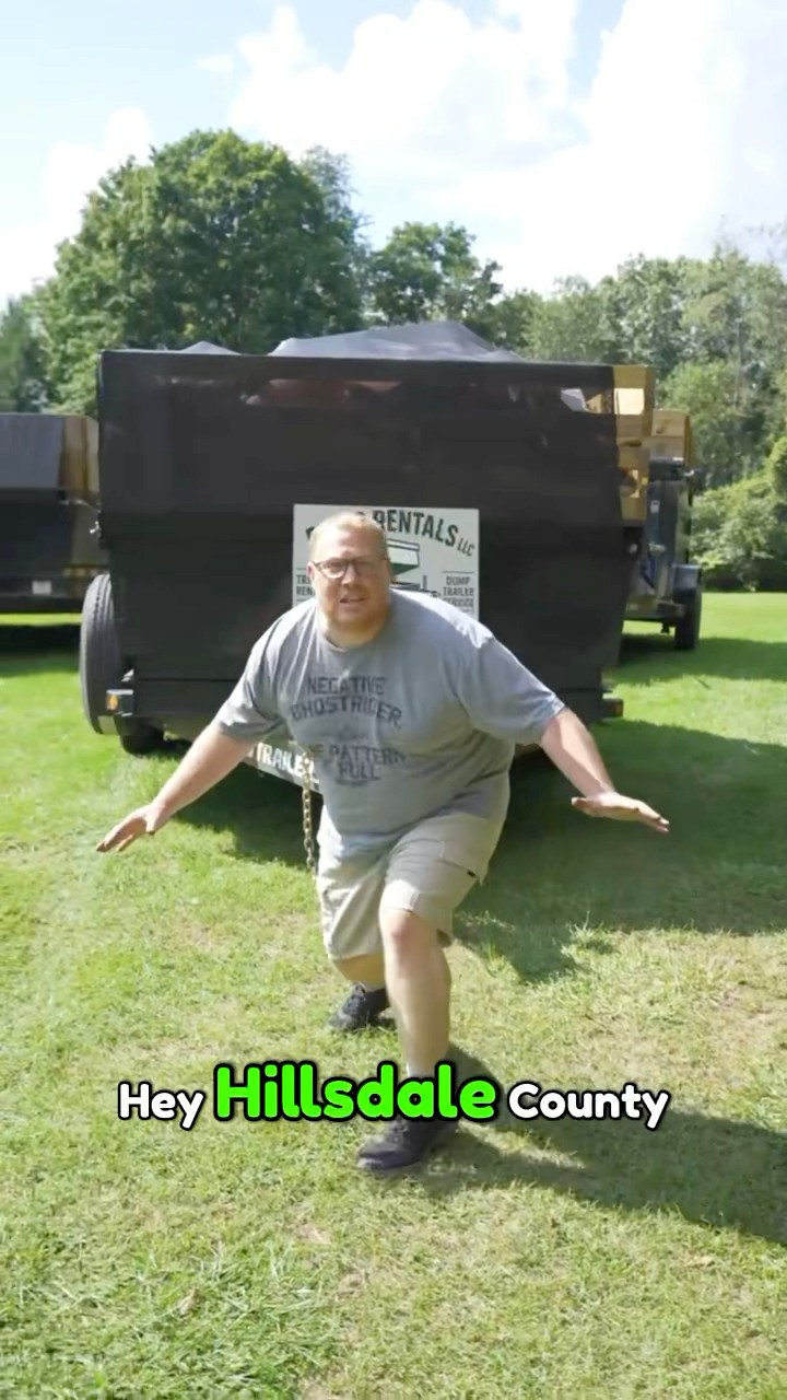 Ron's Rentals LLC Facebook ad: HILLSDALE COUNTY, NEED TO GET RID OF THE…